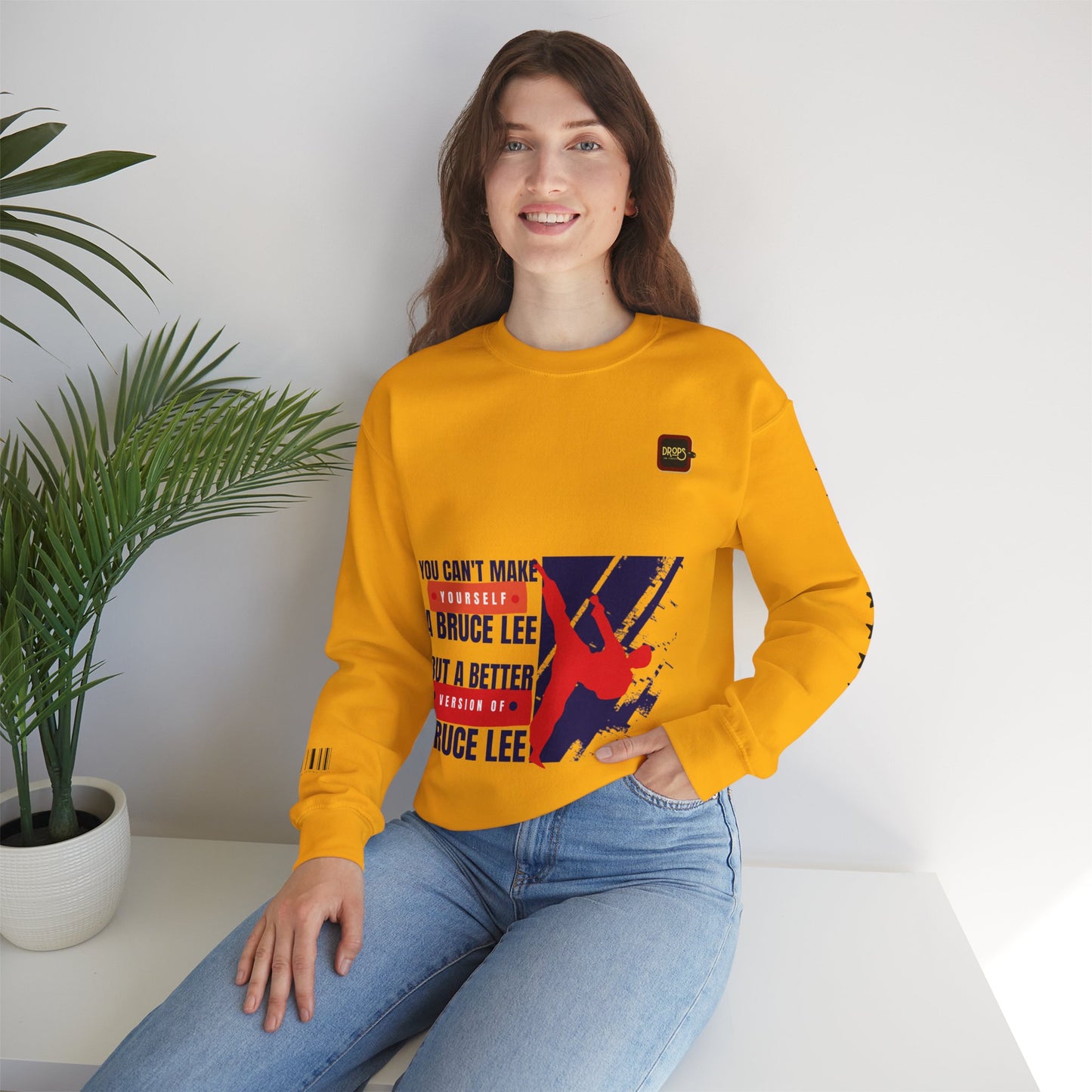 Unisex Heavy Blend™ Crewneck Sweatshirt_ N2 Sports Series UHBCSS PT2WW010_ Limited Edition ‘Zeztz’ Brand Sports Elements by WesternWaves: