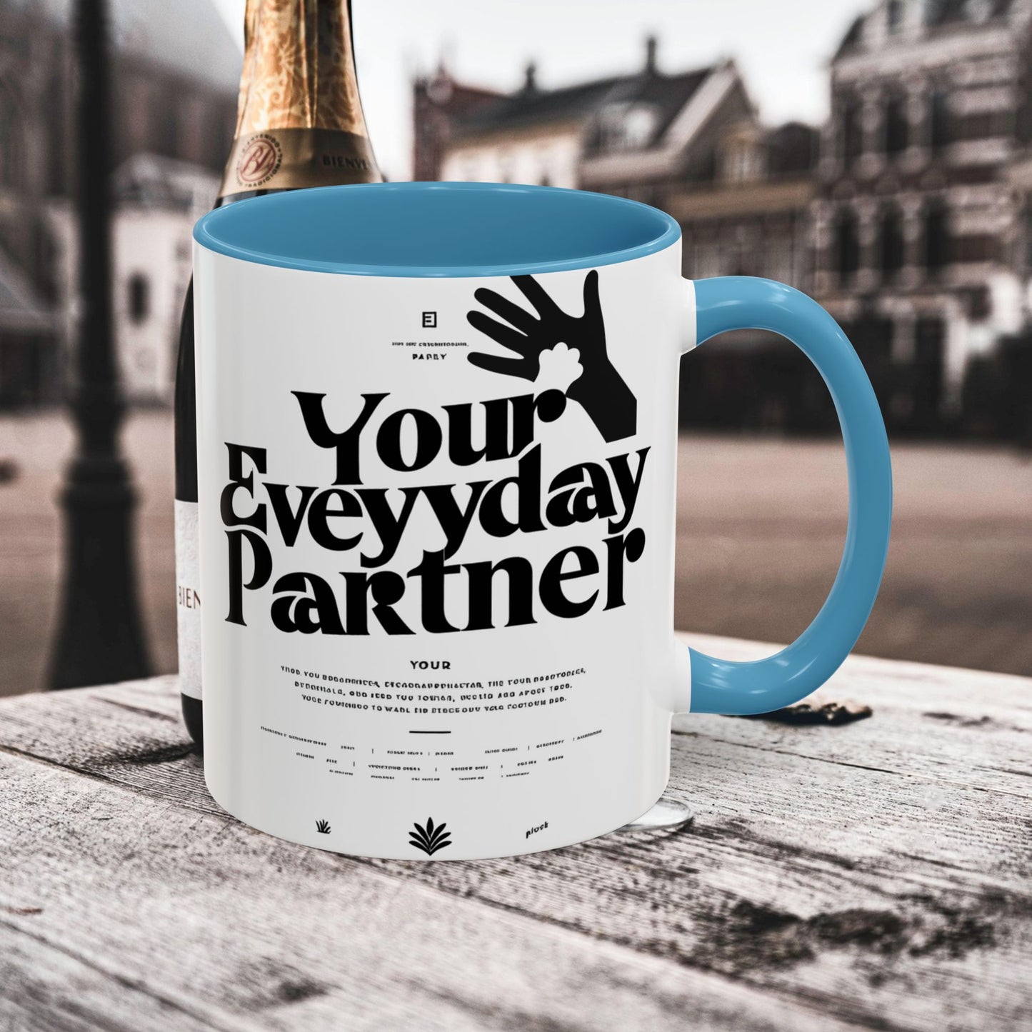 Accent Coffee Mug 11oz, 15oz_ N3* Series ACM11OZ PT2WW023_ Limited Edition Perfect Blend of Style by WesternWaves: