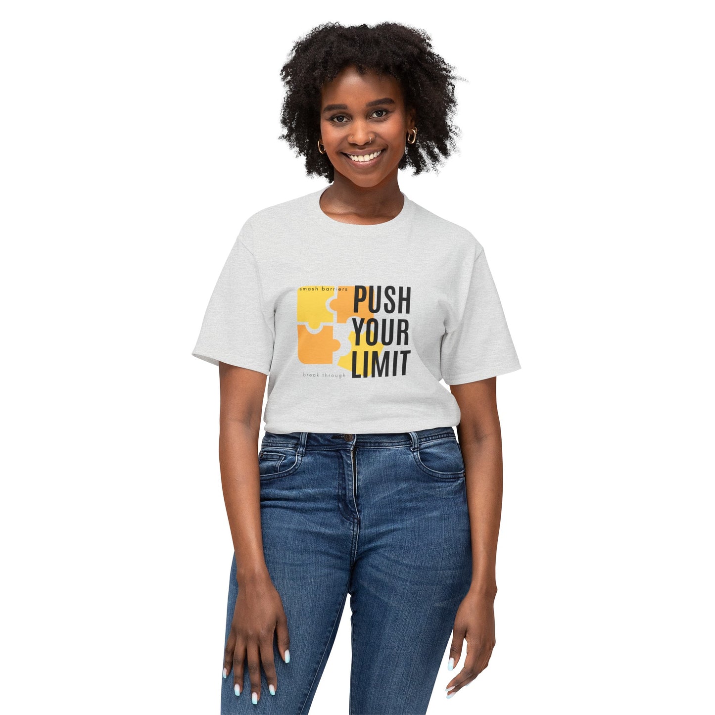 Unisex HD Cotton™ T-shirt_ N+ Series USHDCTS PT2WW001_ Limited Edition Unisex HD Cotton™ T-shirt by WesternWaves: