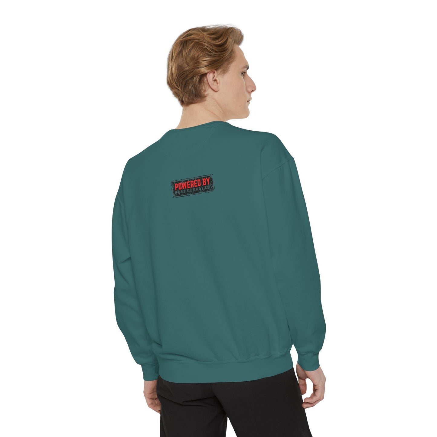 Motivational Unisex Garment-Dyed Sweatshirt, Cozy Pullover, Rise and Shine Apparel, Gift for Her, Inspirational Clothing