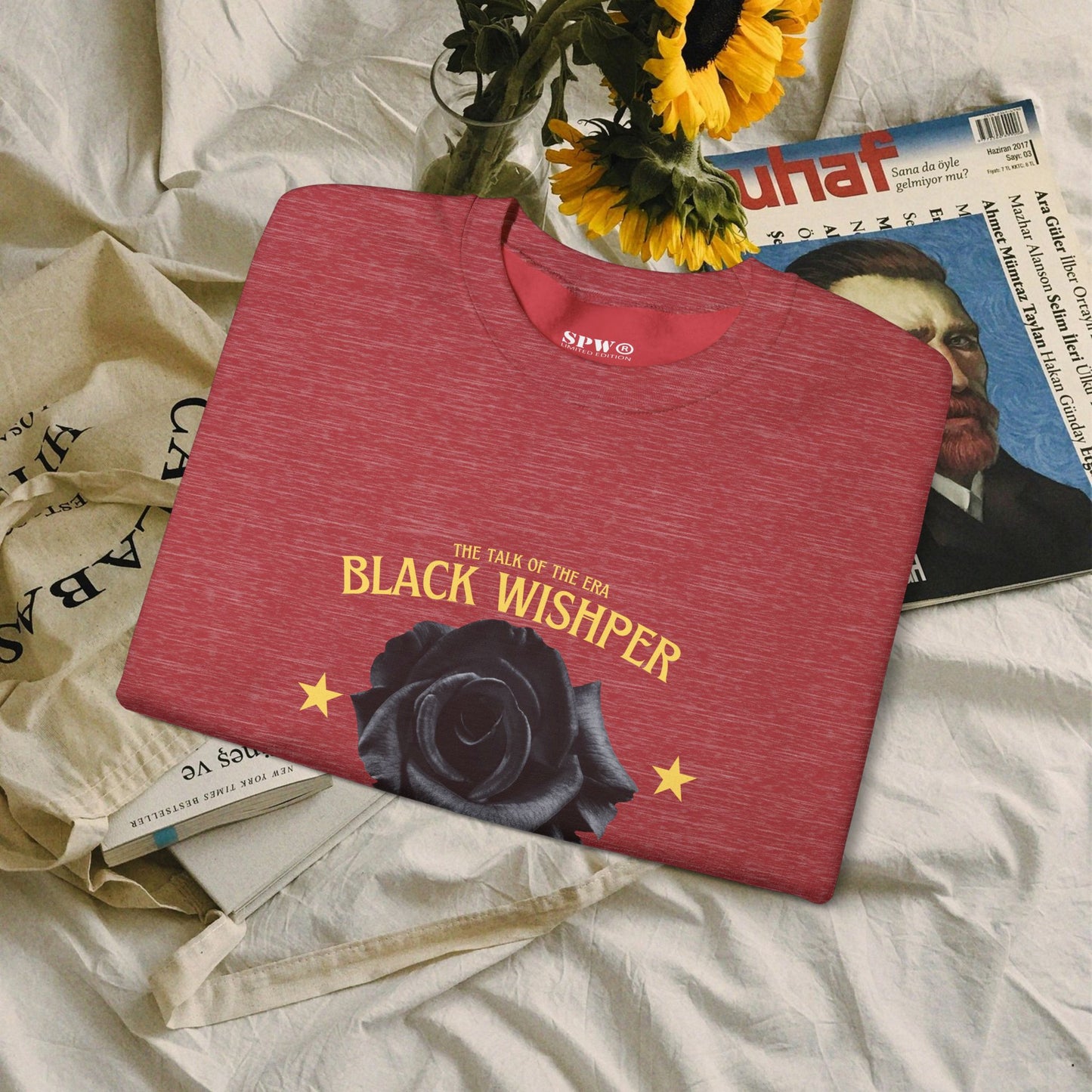 Unisex Heavy Blend™ Crewneck Sweatshirt_ N3+ Series UHBCSS PT2WV011_ Limited Edition Pure Luxury by WesternWaves: