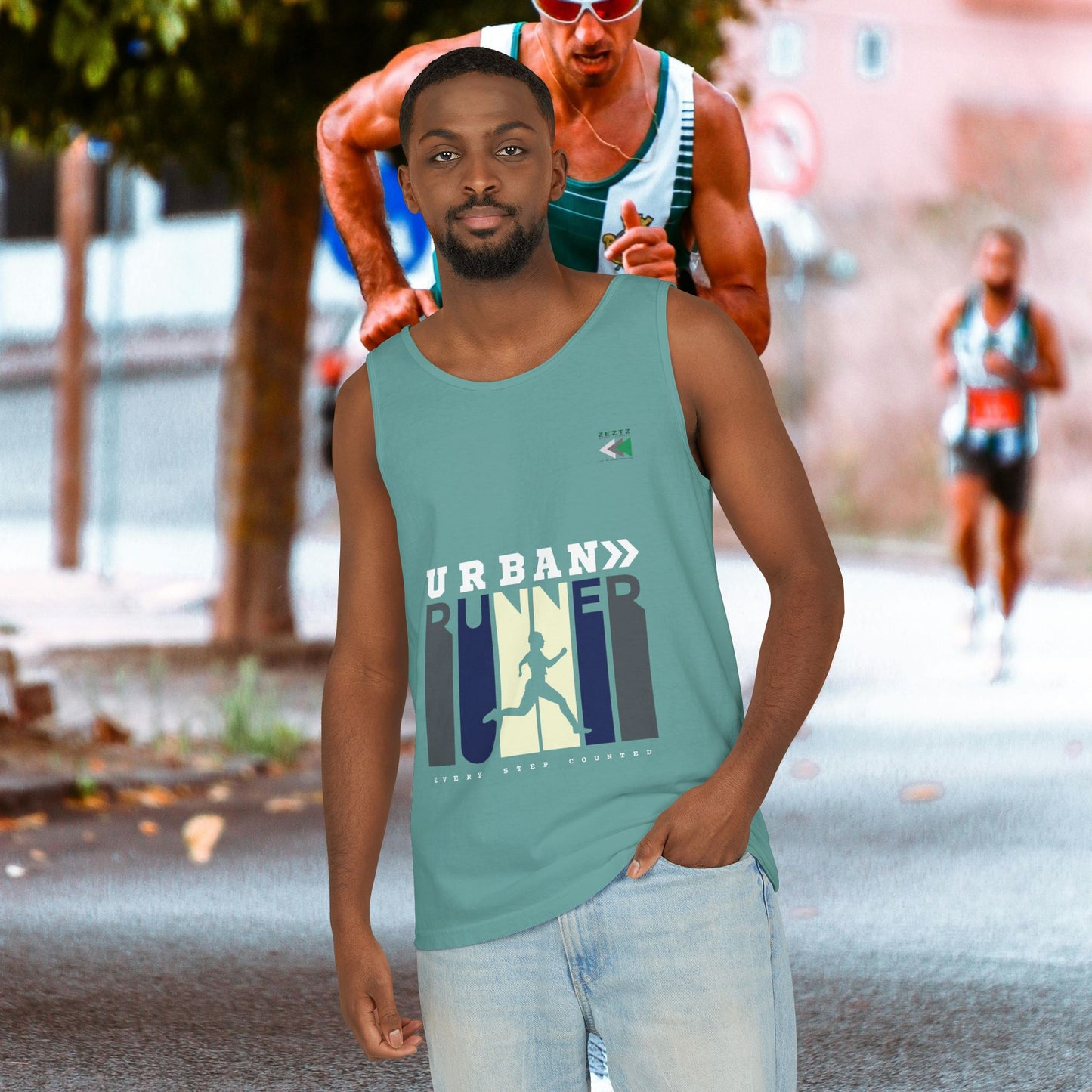 Unisex Garment-Dyed Tank Top_ 27 June 2025_ Limited Edition Summer Sports Apparel by WesternWaves: