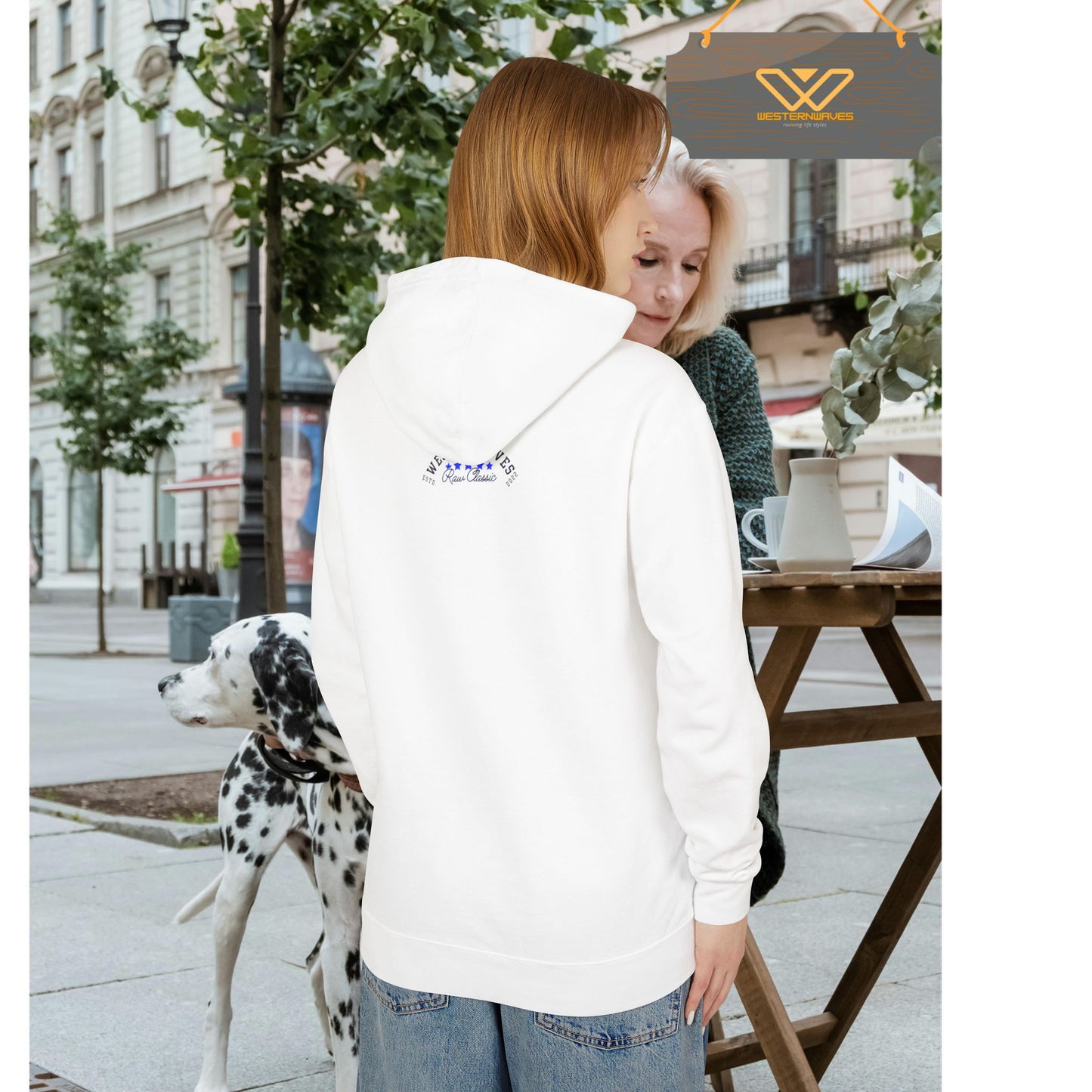 Unisex Lightweight Hooded Sweatshirt – N2+ Series USLWHSS PT2WW023_ Limited Edition Crafted Comfort by WesternWaves: