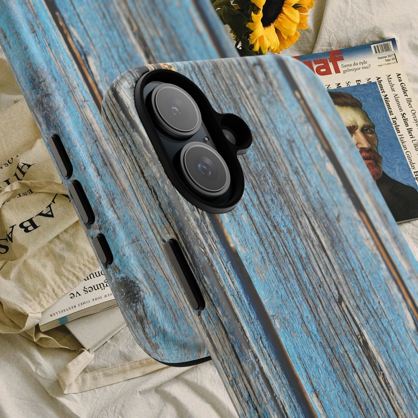 Tough Cases_ iPhone Case_ Series N8+ TCPCASE PT2WW004_ Limited Edition Rustic Wooden Phone Case for iPhones by WesternWaves: