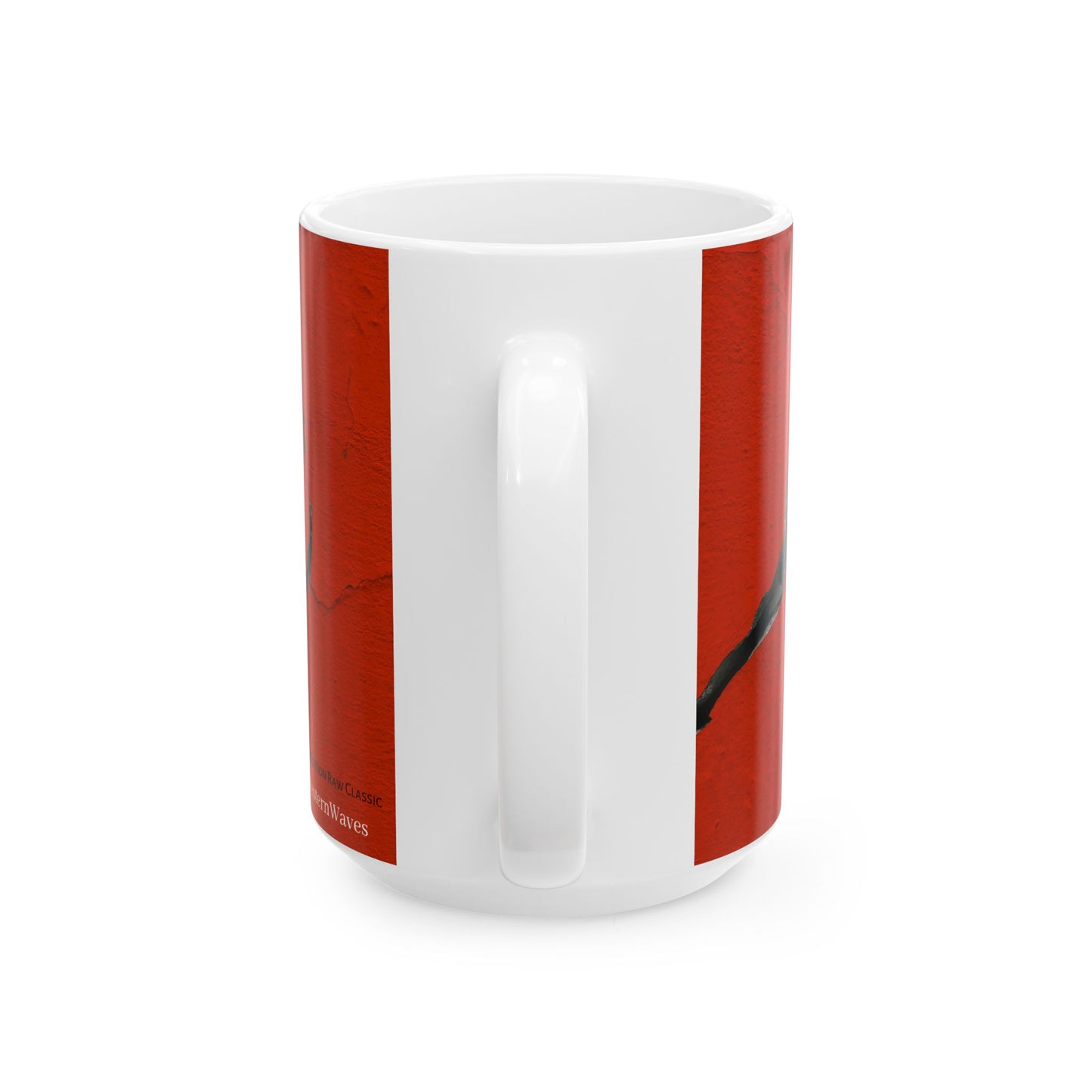 Ceramic Mug (11oz, 15oz)_ N3+ Series CM11, 15OZ PT2WW010_ Limited Edition Ceramic Masterpiece by WesternWaves: