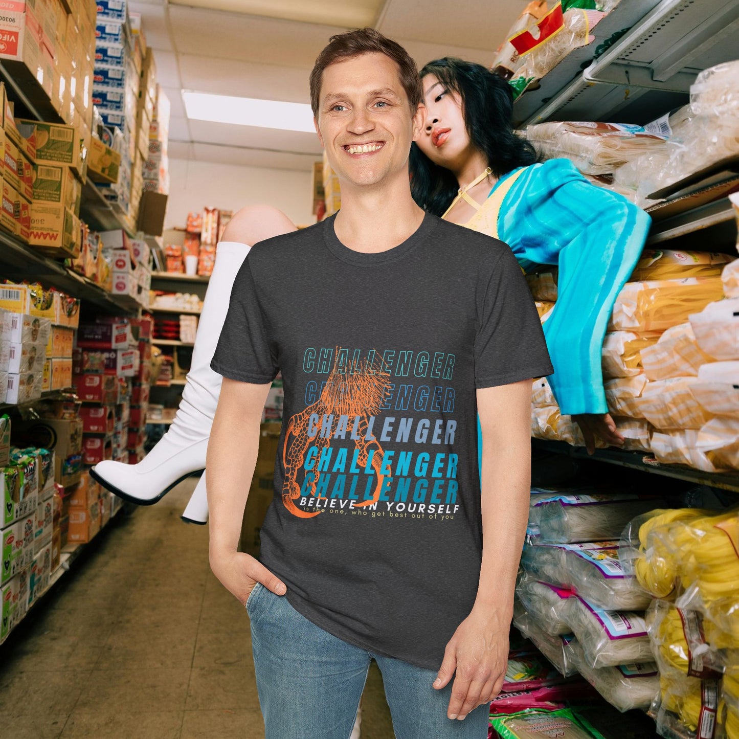 Unisex Softstyle T-Shirt_ N Series USSTS FT2WW012_ Limited Edition by WesternWaves: