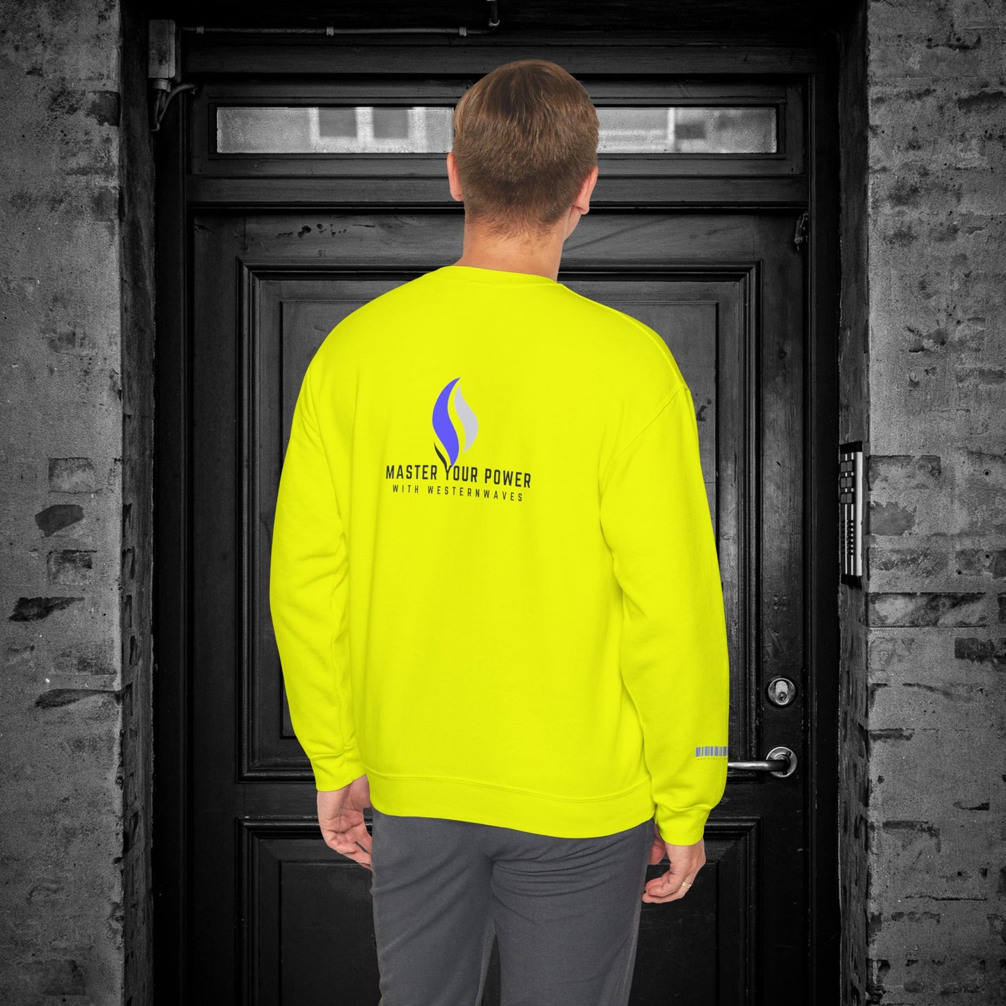 Unisex Heavy Blend™ Crewneck Sweatshirt_ N2+ Series UHBCSS PT2WW028_ Limited Edition Pure Luxury By WesternWaves: