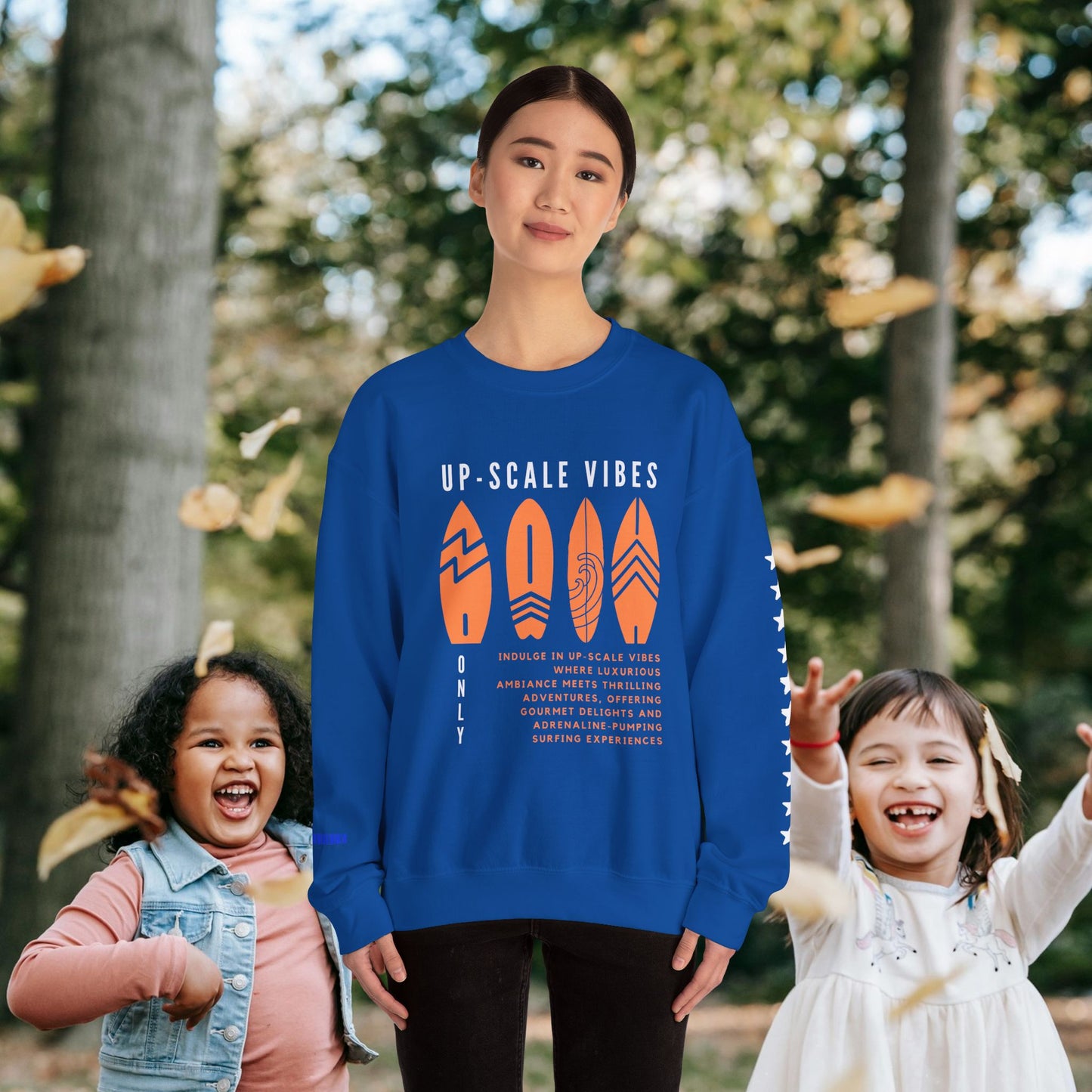 Unisex Heavy Blend™ Crewneck Sweatshirt_ N3+ Series UHBCSS PT2WW009_ Limited Edition Pure Luxury by WesternWaves:
