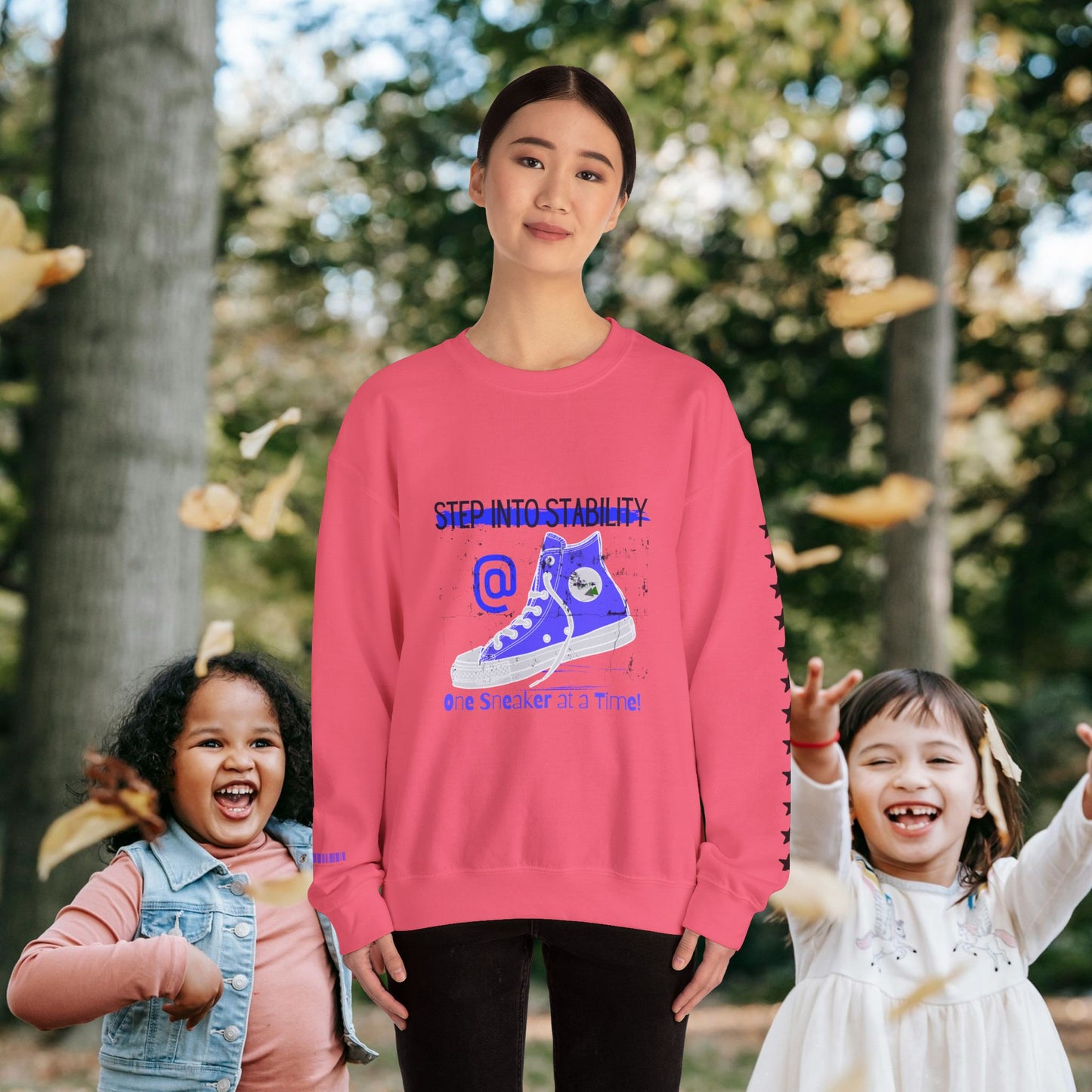 Unisex Heavy Blend™ Crewneck Sweatshirt_ N3+ Series UHBCSS PT2WW031_ Limited Edition Pure Luxury By WesternWaves: