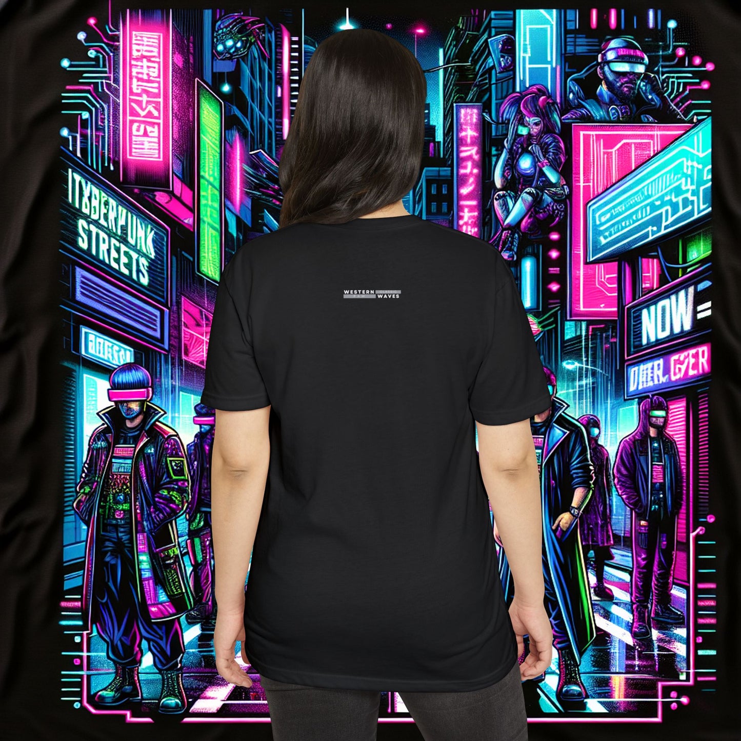 Unisex CVC Jersey T-shirt_ N8+ Series USCVCJTS PT2WW001_ Limited Edition CVC T-shirt by WesternWaves:
