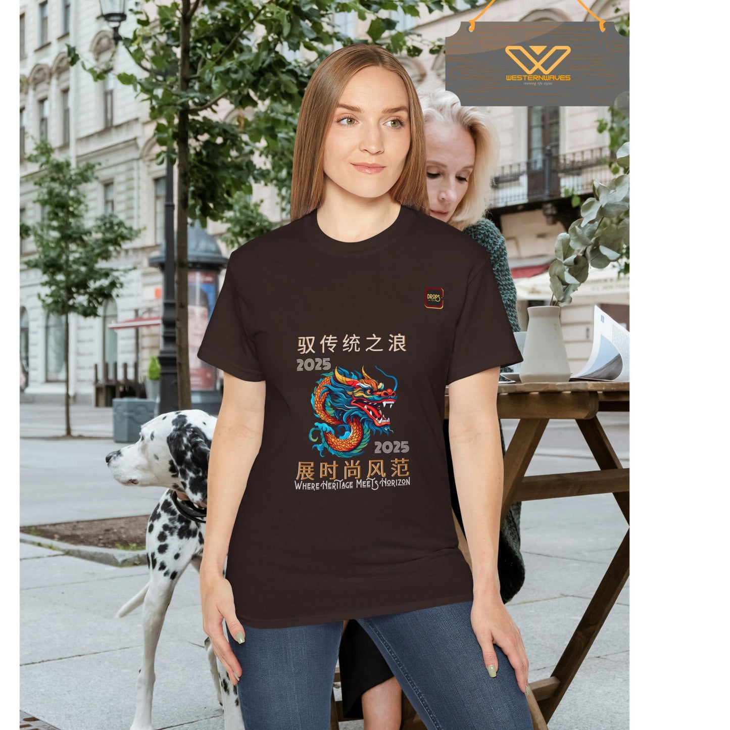 Unisex Ultra Cotton Tee_ Classic Comfort Unleashed_ N2+ Series USUCTEE PT2WW007_ Limited Edition Maximum Comfort & Style by WesternWaves: