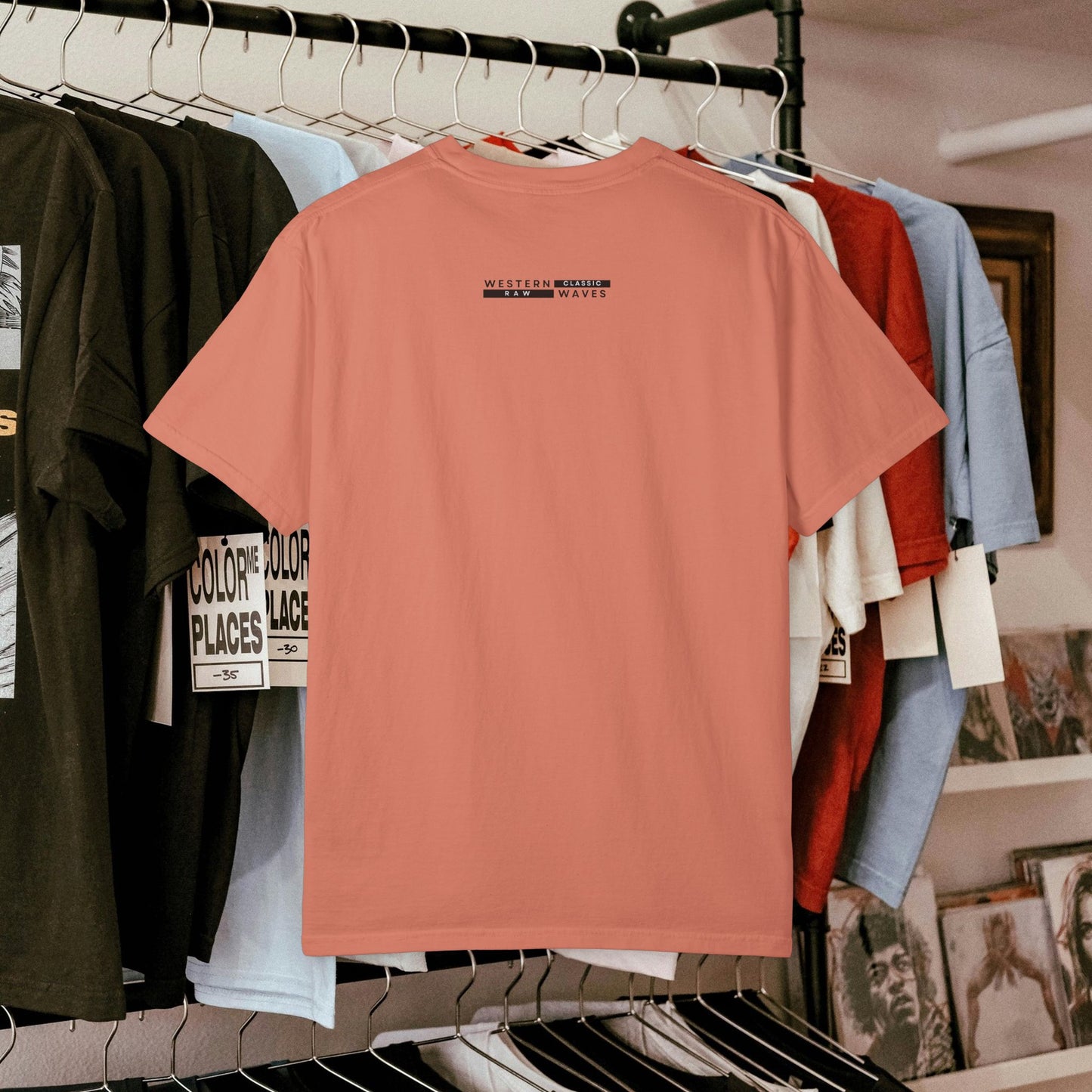 Unisex Garment-Dyed T-Shirt_ 26 June 2025_ Limited Edition Strength in Diversity by WesternWaves: