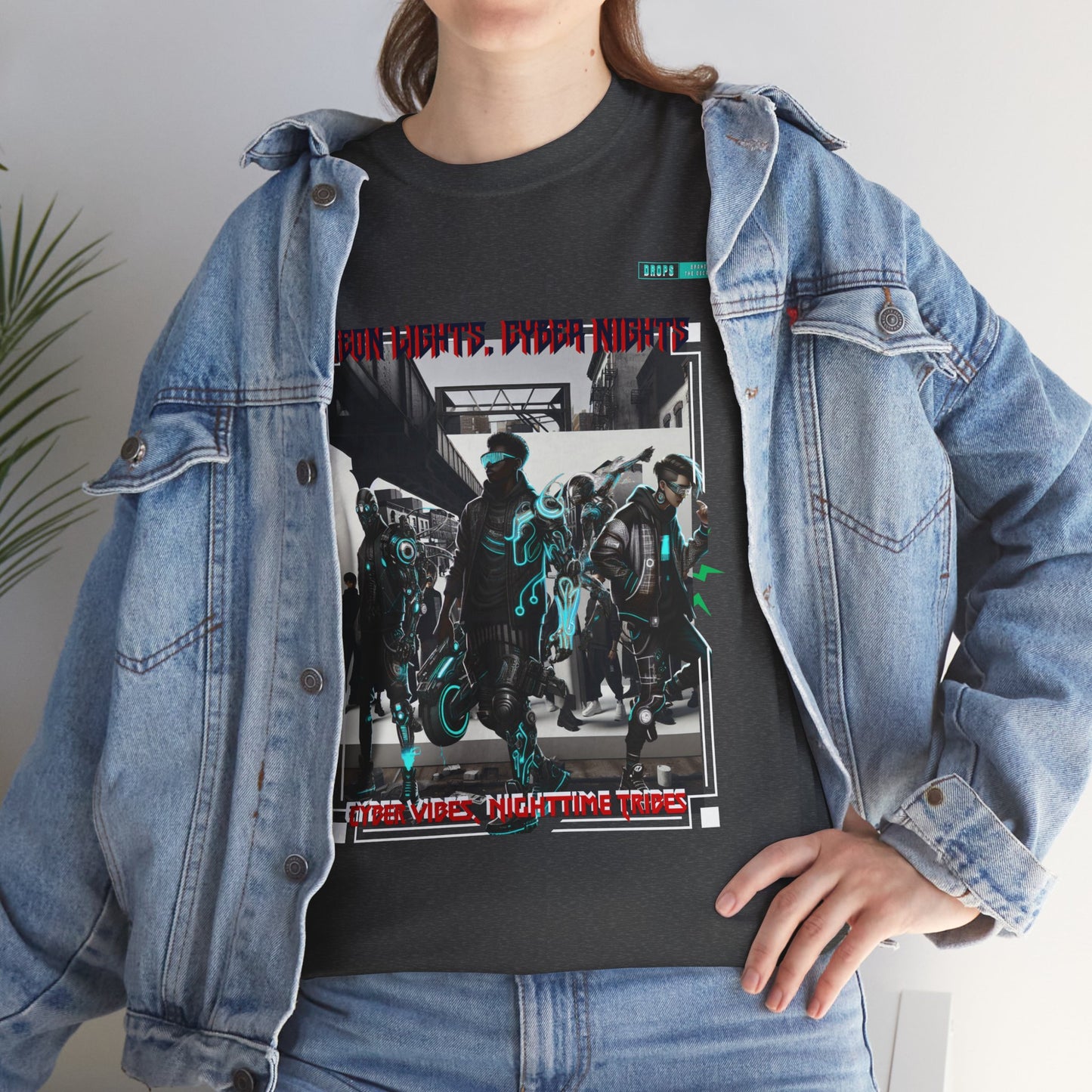 Unisex Heavy Cotton Tee_ N8+ Series USHOSTEE_ PT2WW003_ 01 Oct 2025_ Limited Edition Casual Wear by WesternWaves: