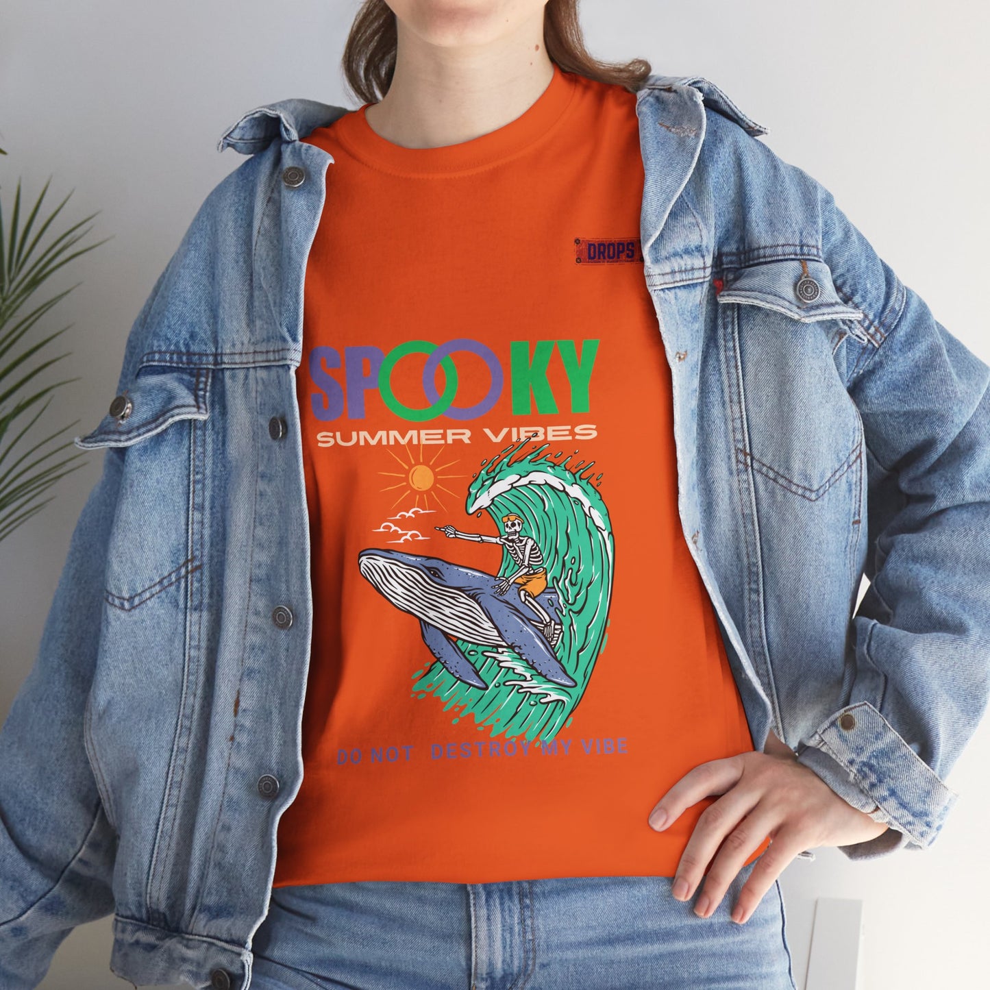 Unisex Heavy Cotton Tee_ Crafted from premium 100% cotton_ N2* Series UHCT PT2WV008_ Limited Edition Epitome of Comfort & Durability by WesternWaves: