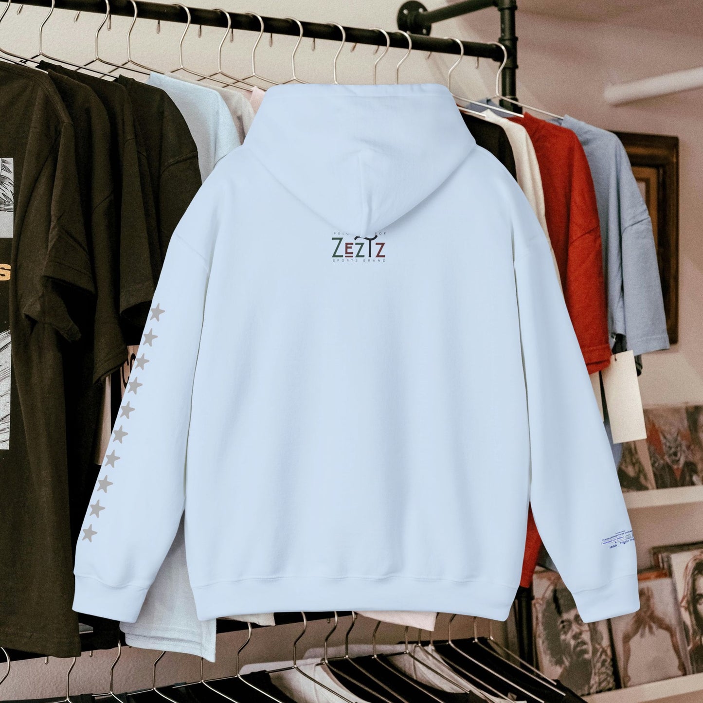 Unisex Heavy Blend™ Hooded Sweatshirt_ N+ Series USHBHSS PT2WW001_ Limited Edition by WesternWaves: