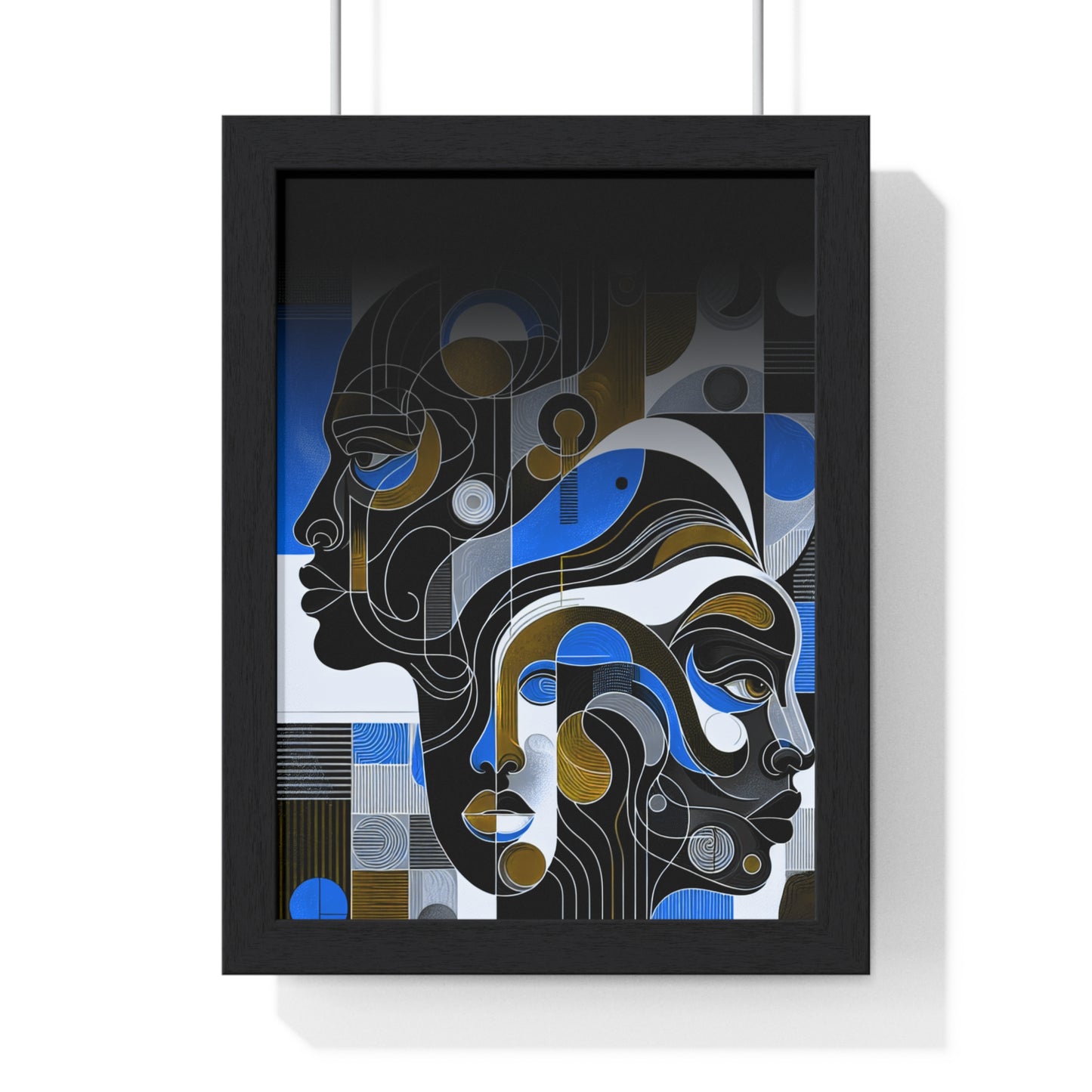 Vertical Framed Poster_ Series N8 VFP PT2WW001_ Limited Edition Home Deco by WesternWaves: