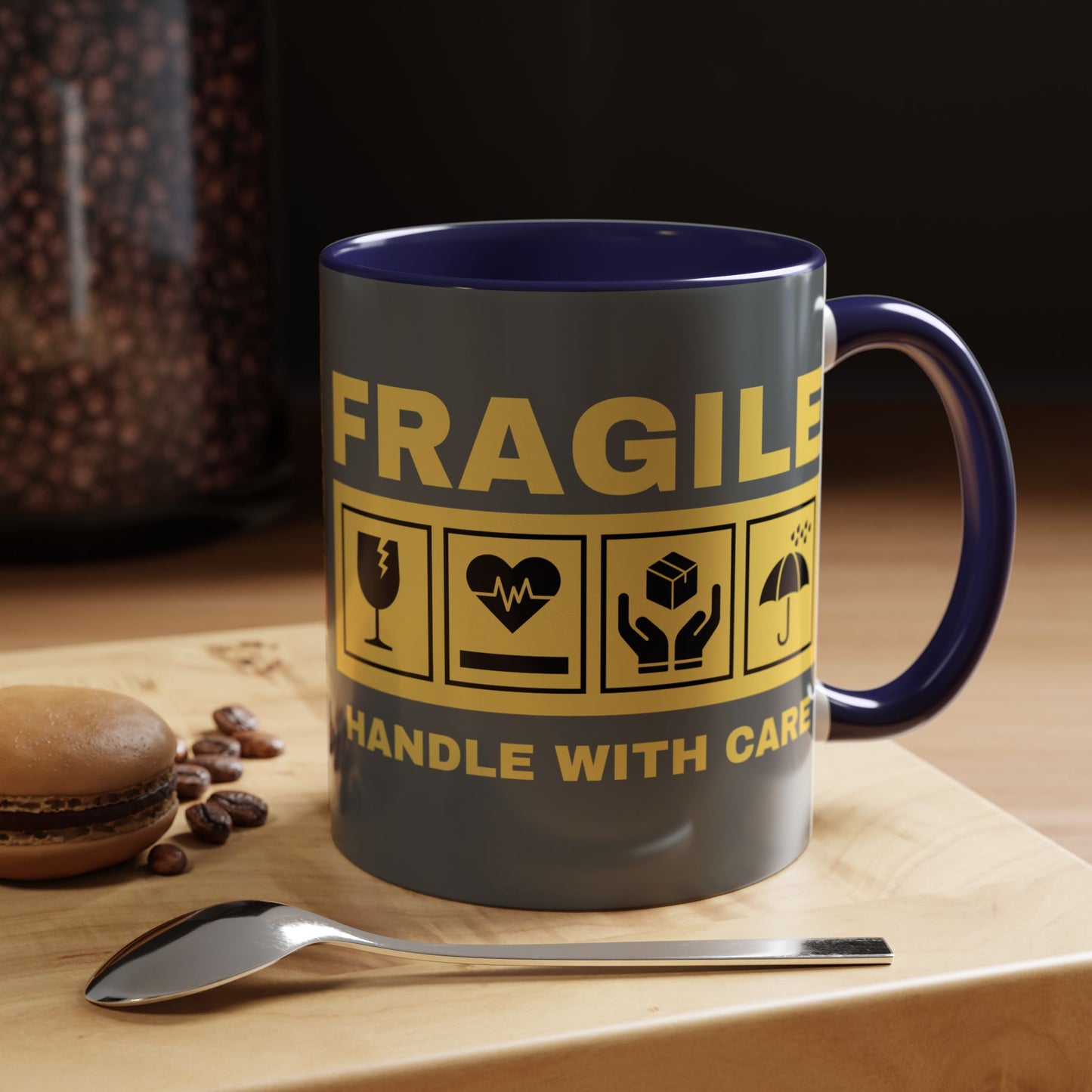 Accent Coffee Mug 11, 15oz_ N3+ Series ACM11OZ PT2WW017_ Limited Edition Perfect Blend of Style by WesternWaves: