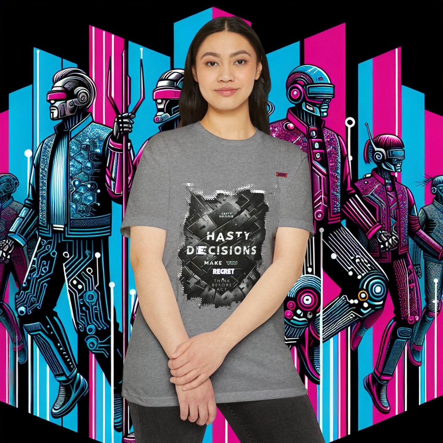 Unisex CVC Jersey T-shirt_ N8+ Series USCVCJTS PT2WW001_ Limited Edition CVC T-shirt by WesternWaves: