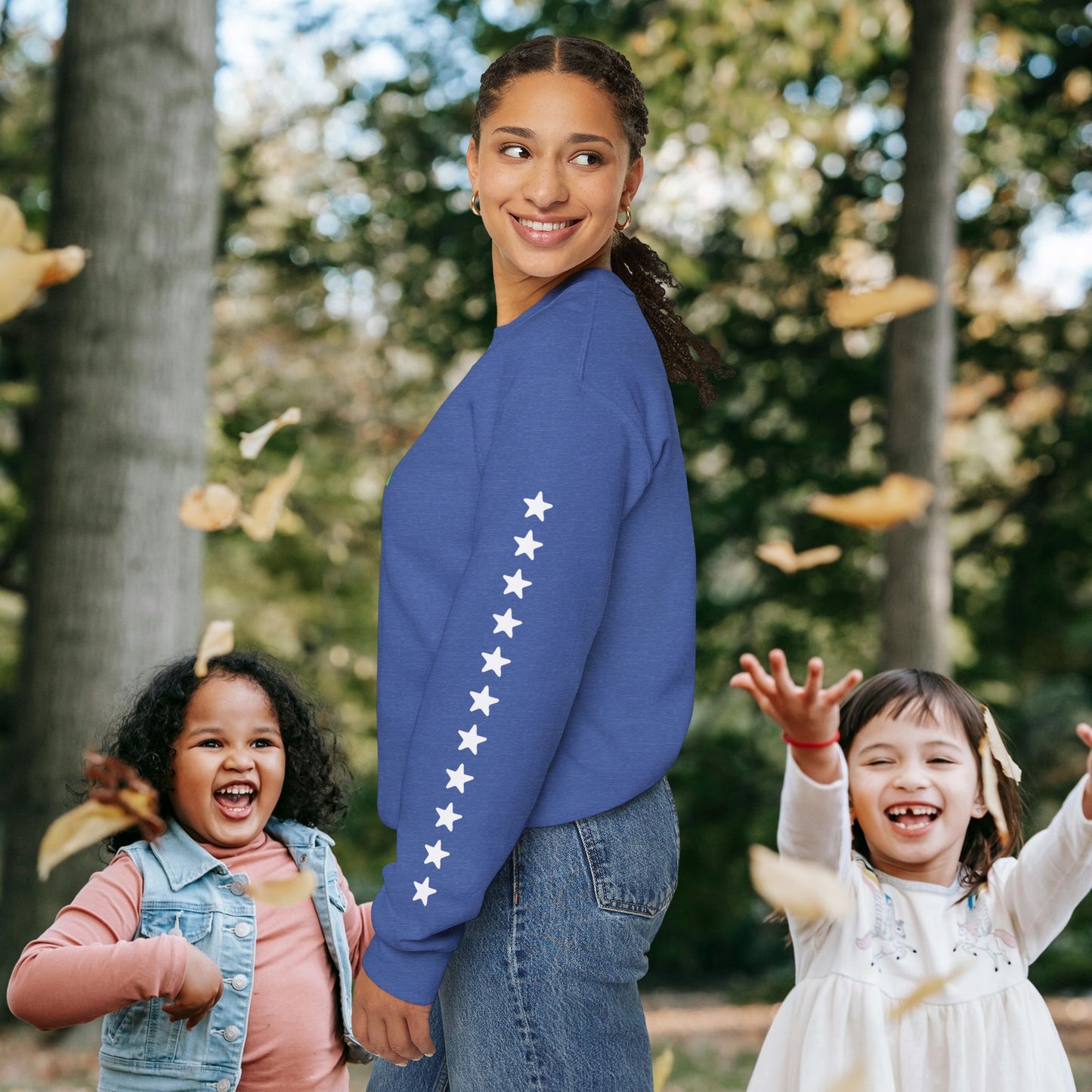 Unisex Heavy Blend™ Crewneck Sweatshirt_ N3+ Series UHBCSS PT2WW006_ Limited Edition Pure Luxury By WesternWaves: