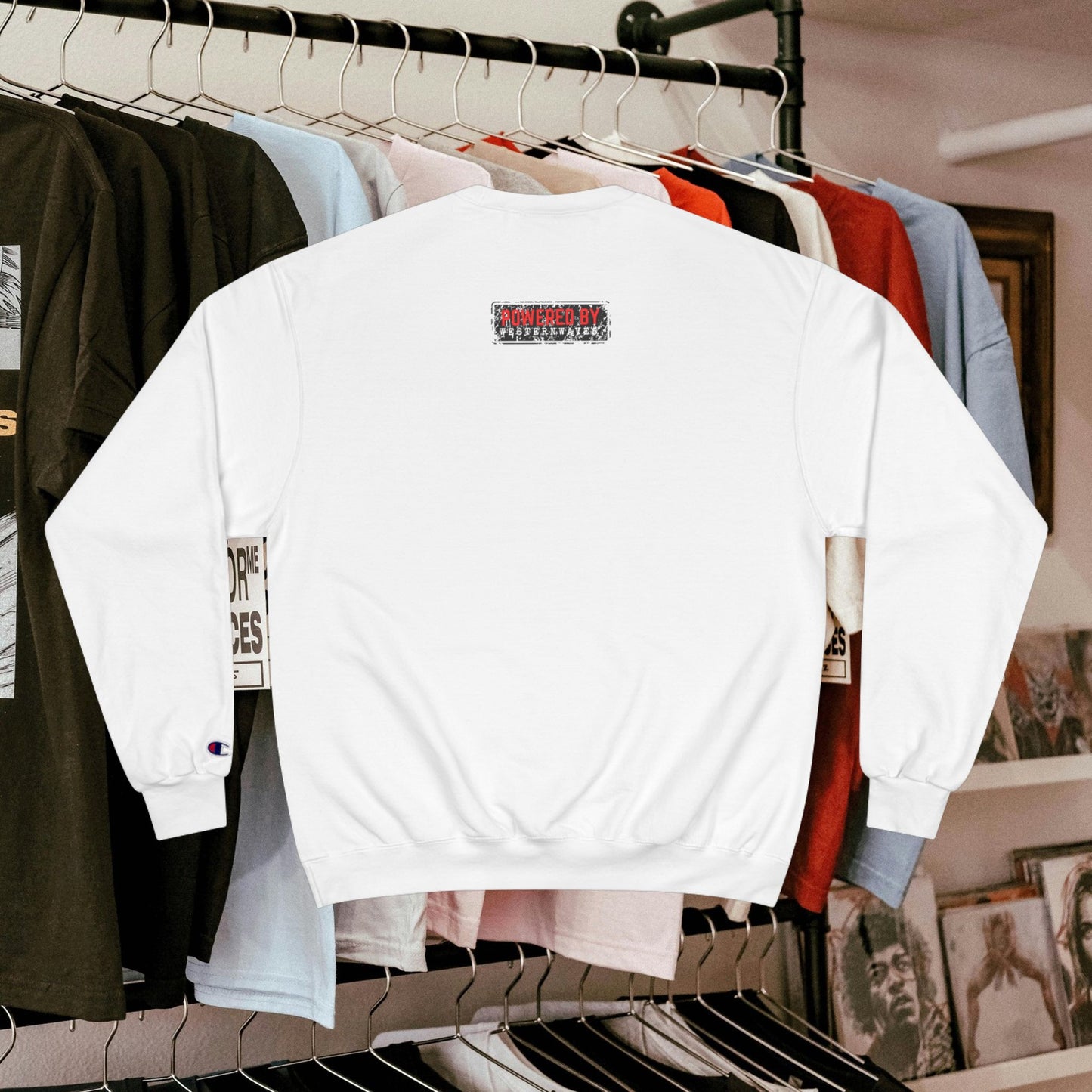 Champion Sweatshirt_ 28 June 2025_ Limited Edition Cozy Streetwear by WesternWaves:
