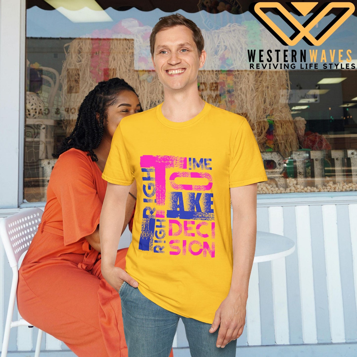 Unisex Softstyle T-Shirt_ N2+ Series USSTS FT2WW003_ Redefines Relaxation Limited Edition by WesternWaves: