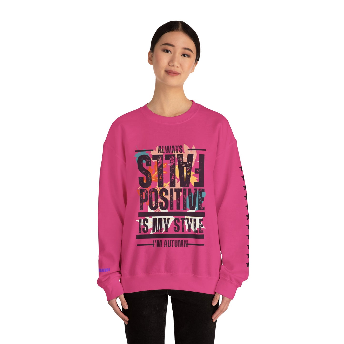 Unisex Heavy Blend™ Crewneck Sweatshirt_ N2+ Series UHBCSS PT2WW027_ Limited Edition Pure Luxury By WesternWaves: