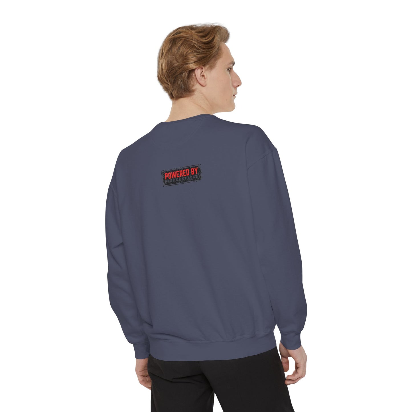 Motivational Unisex Garment-Dyed Sweatshirt, Cozy Pullover, Rise and Shine Apparel, Gift for Her, Inspirational Clothing