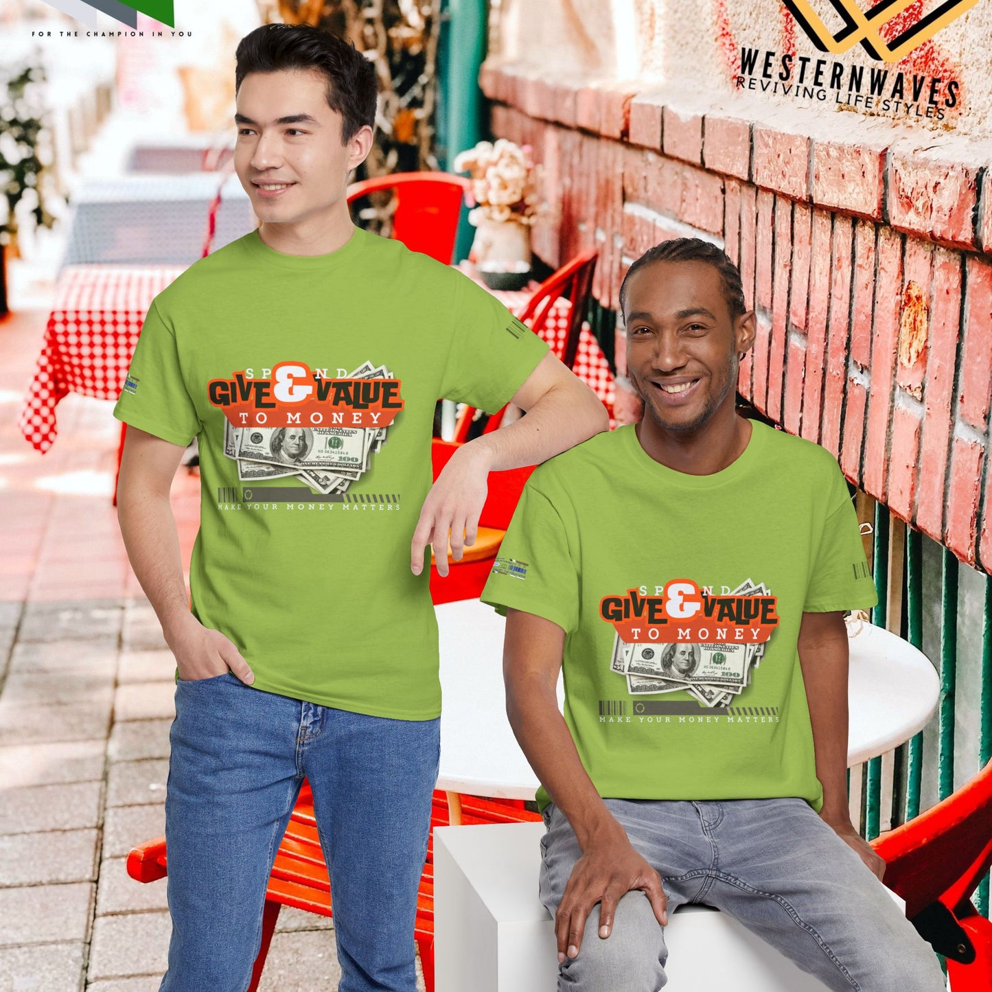Unisex Heavy Cotton Tee_ Crafted from premium 100% cotton_ N3+ Series UHCT PT2WW013_ Limited Edition Maximum Comfort by WesternWaves: