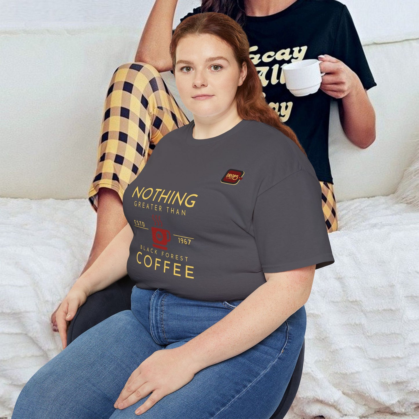 Unisex Ultra Cotton Tee_ Classic Comfort Unleashed_ N2+ Series USUCTEE PT2WW006_ Limited Edition Maximum Comfort & Style by WesternWaves: