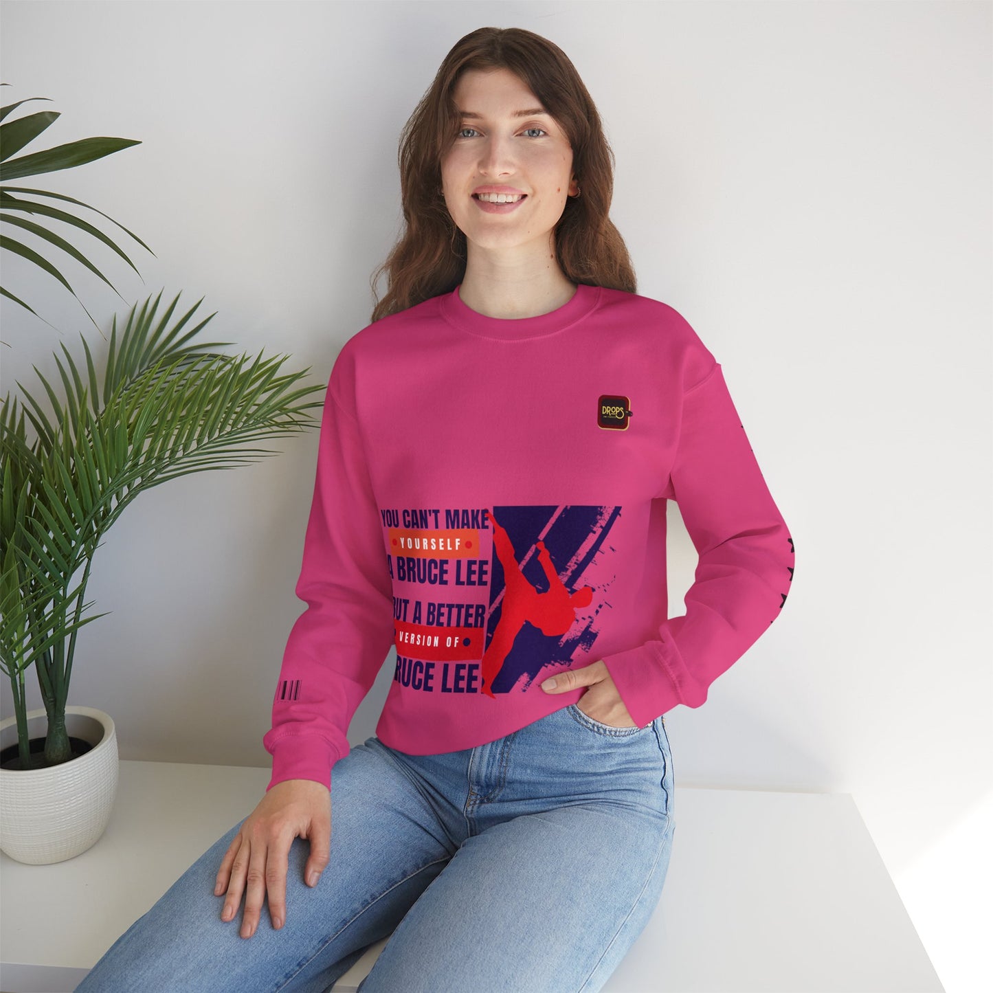Unisex Heavy Blend™ Crewneck Sweatshirt_ N2 Sports Series UHBCSS PT2WW010_ Limited Edition ‘Zeztz’ Brand Sports Elements by WesternWaves: