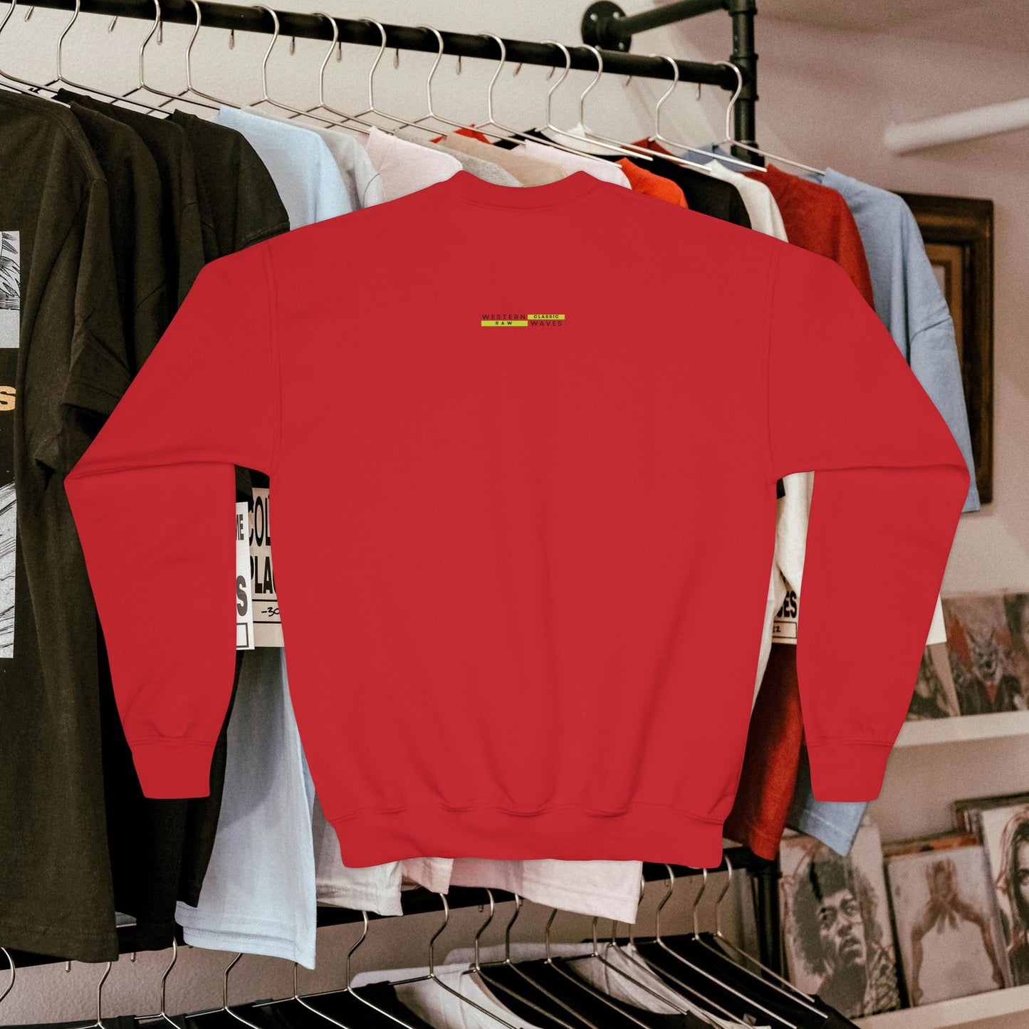 Youth Crewneck Sweatshirt_ N2+ Series YCNSS PT2WW004_ Limited Edition Perfect Companion for the School, Sports & Casual hangouts by WesternWaves: