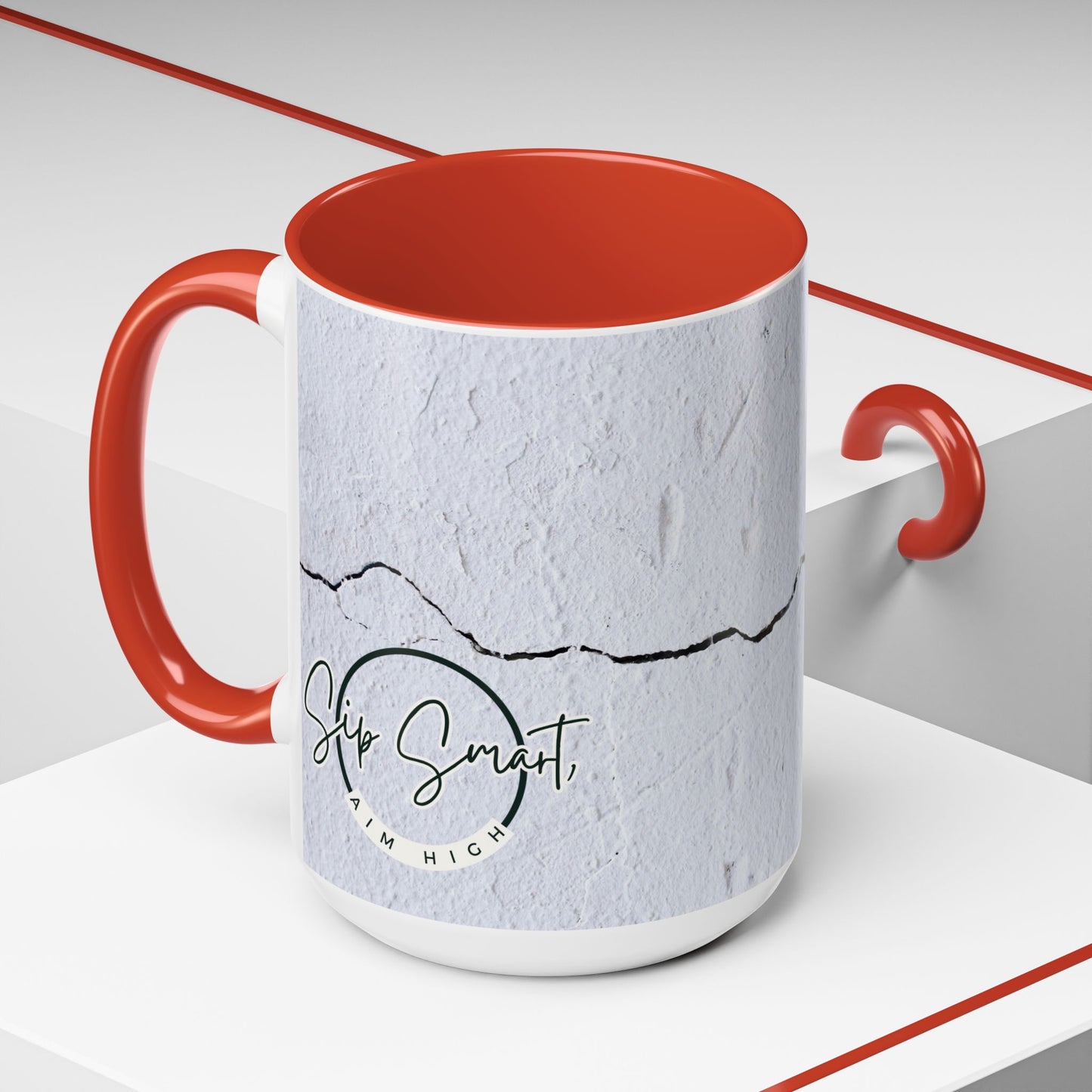 Black Mug (11oz, 15oz) _Back to School Series_ CBM PT2WW004_ Limited Edition Statement Piece by WesternWaves:
