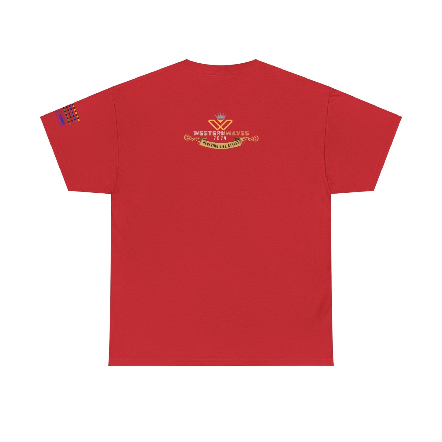 Unisex Heavy Cotton Tee_ Crafted from premium 100% cotton_ N+ Series UHCT PT2WV002_ Limited Edition by WesternWaves: