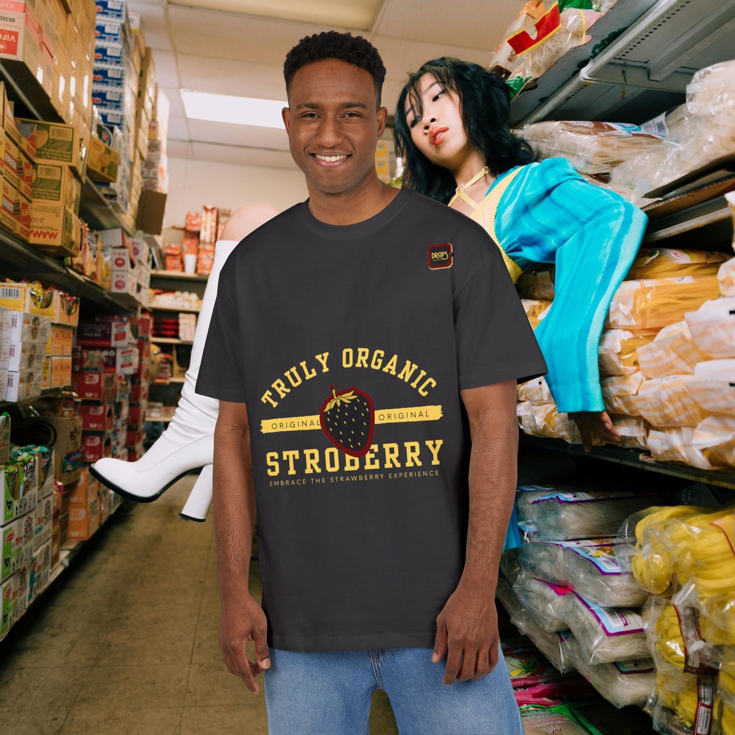 Unisex Oversized Tee_ N6+ Series USOSTEE PT2WW002_ Limited Edition by WesternWaves:
