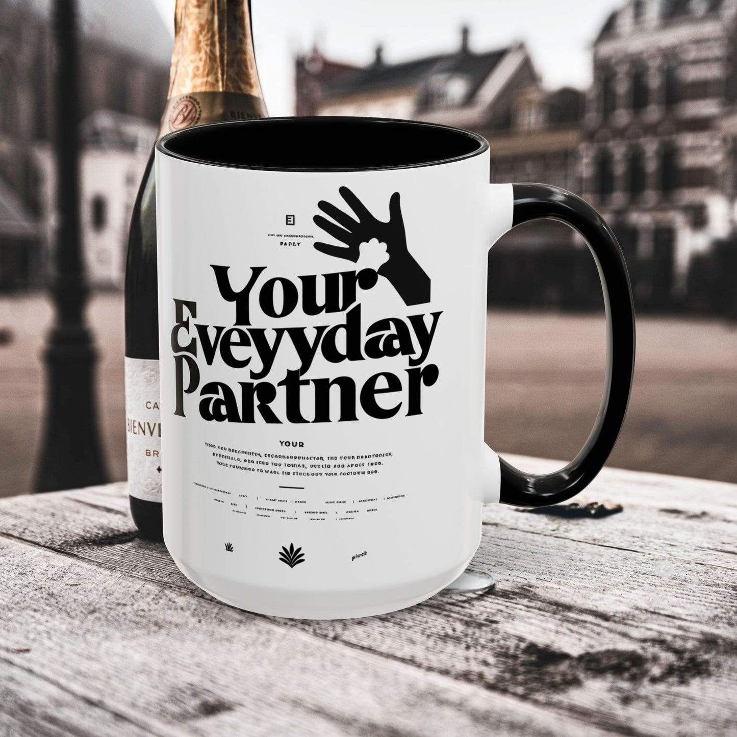 Accent Coffee Mug 11oz, 15oz_ N3* Series ACM11OZ PT2WW023_ Limited Edition Perfect Blend of Style by WesternWaves: