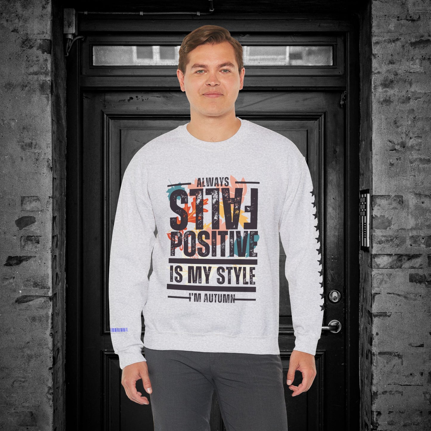 Unisex Heavy Blend™ Crewneck Sweatshirt_ N2+ Series UHBCSS PT2WW027_ Limited Edition Pure Luxury By WesternWaves: