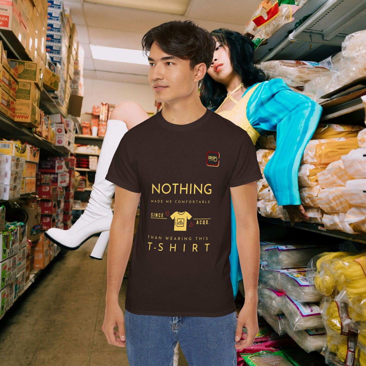 Comfort Graphic Tee_ N7+ Series CGTEE PT2WW001_ Limited Edition by WesternWaves: