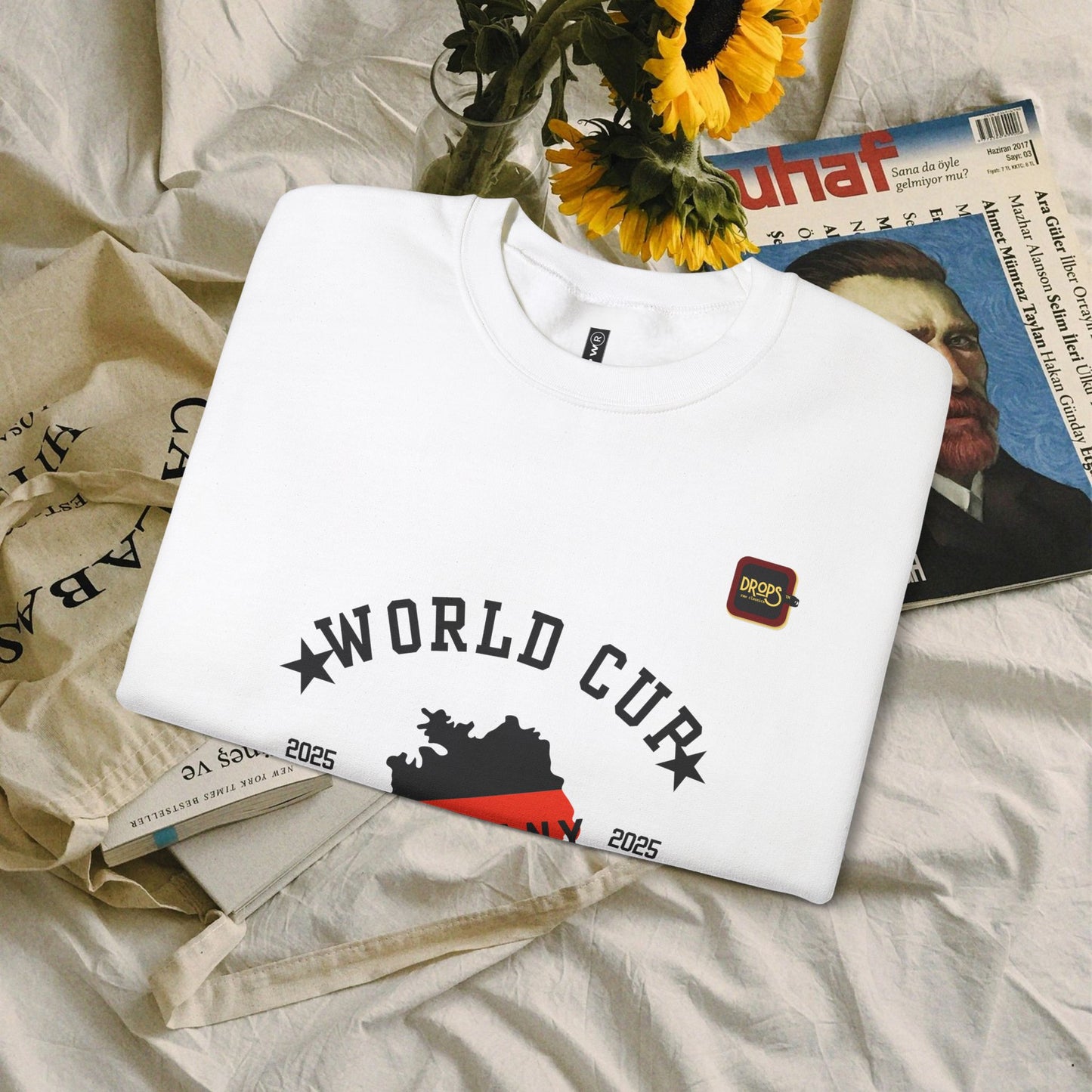 Unisex Sweatshirt_ N7+ Series USSS PT2WW001_ Germany The Winner by Default_ Limited Edition by WesternWaves:
