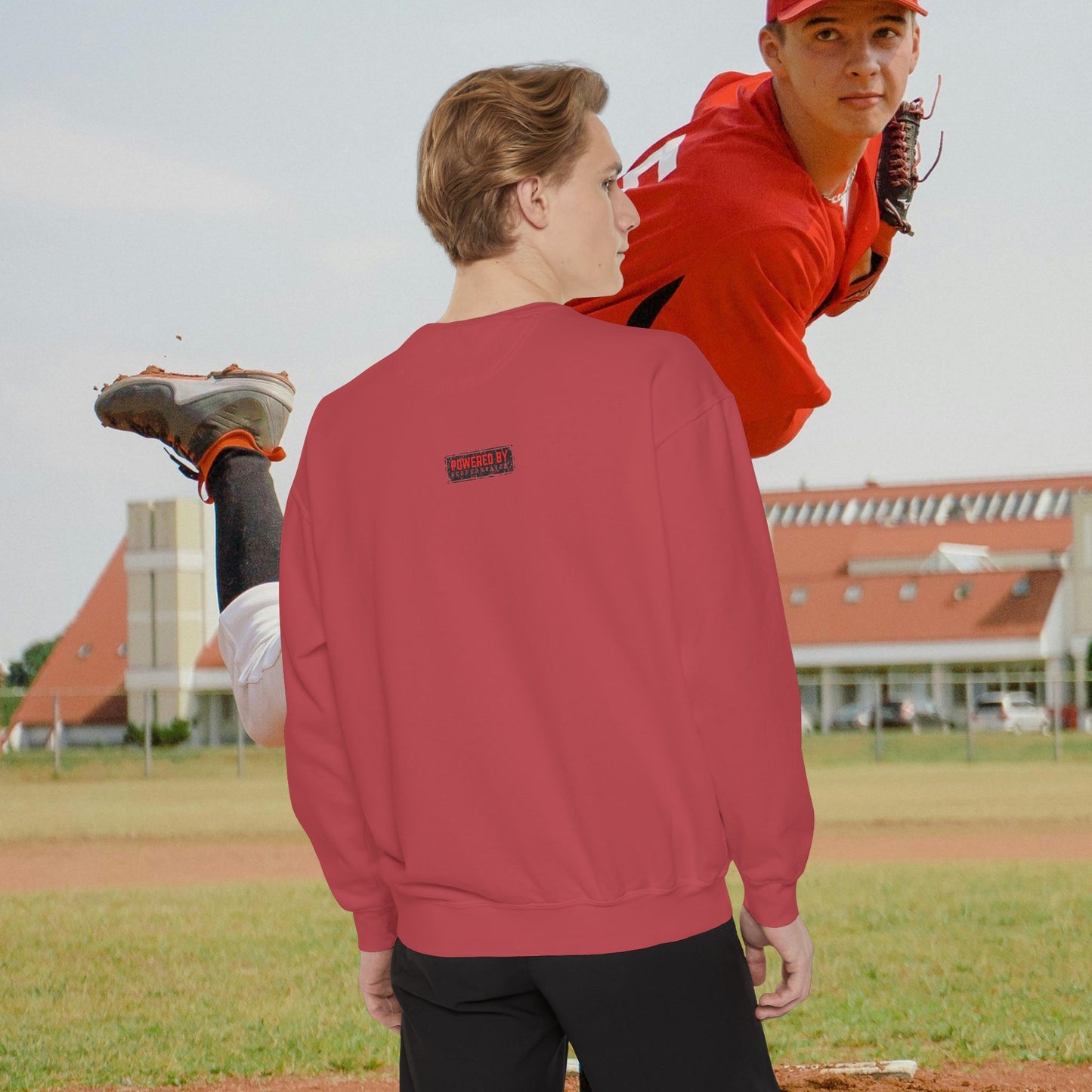 Unisex Garment-Dyed Sweatshirt_ N2 Series USGDSS PT2WW002_ Limited Edition Masterpiece of ‘ZeztZ’ Sports Brand _ Luxury & Casual Comfort by WesternWaves: