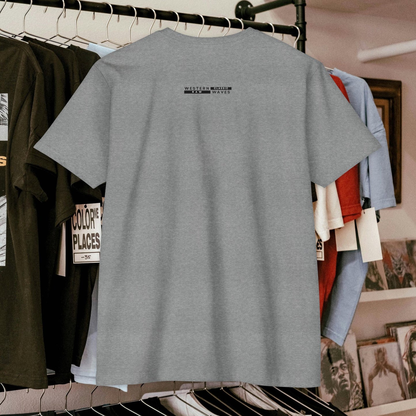 Unisex CVC Jersey T-shirt_ N7+ Series USCVCJTS PT2WW001_ Limited Edition Timeless Style for Car Lovers by WesternWaves: