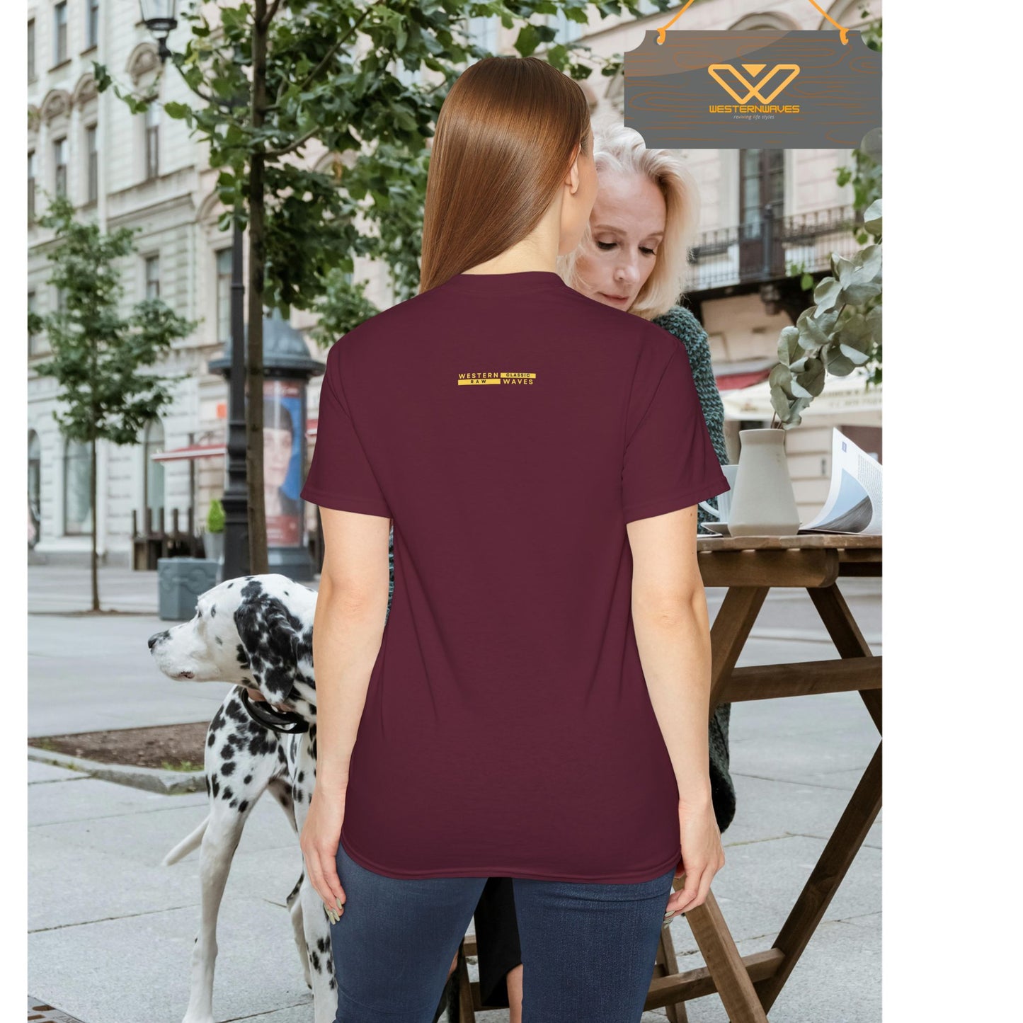 Comfort Graphic Tee_ N7+ Series CGTEE PT2WW001_ Limited Edition by WesternWaves: