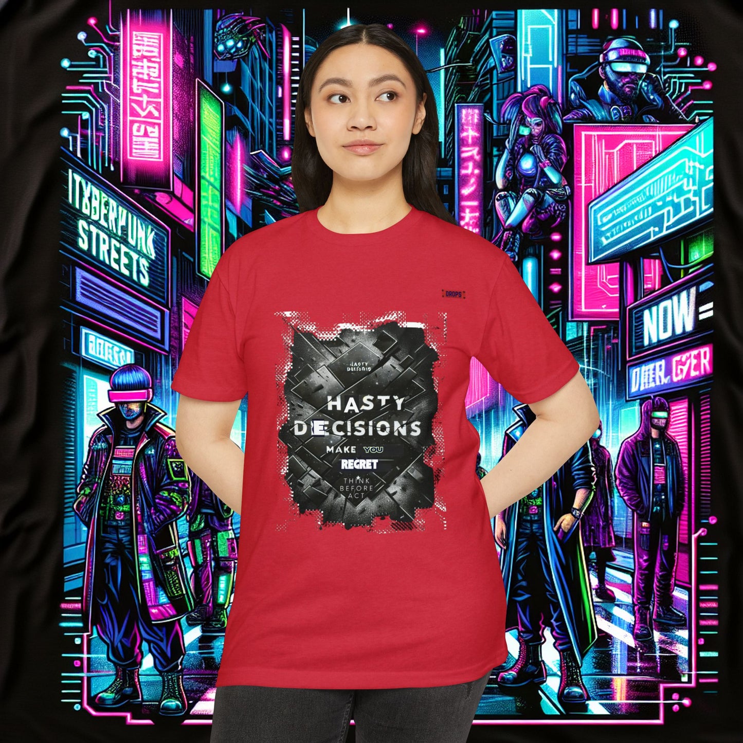 Unisex CVC Jersey T-shirt_ N8+ Series USCVCJTS PT2WW001_ Limited Edition CVC T-shirt by WesternWaves: