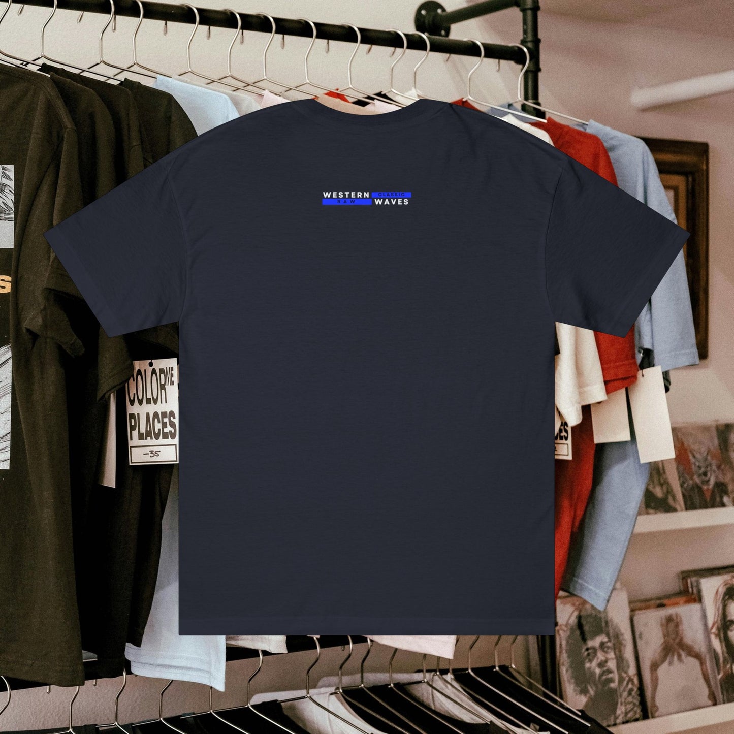 Unisex Classic Tee_ N2+ Series USCT PT2WW004_ Limited Edition Timeless Comfort & Effortless Style by WesternWaves:
