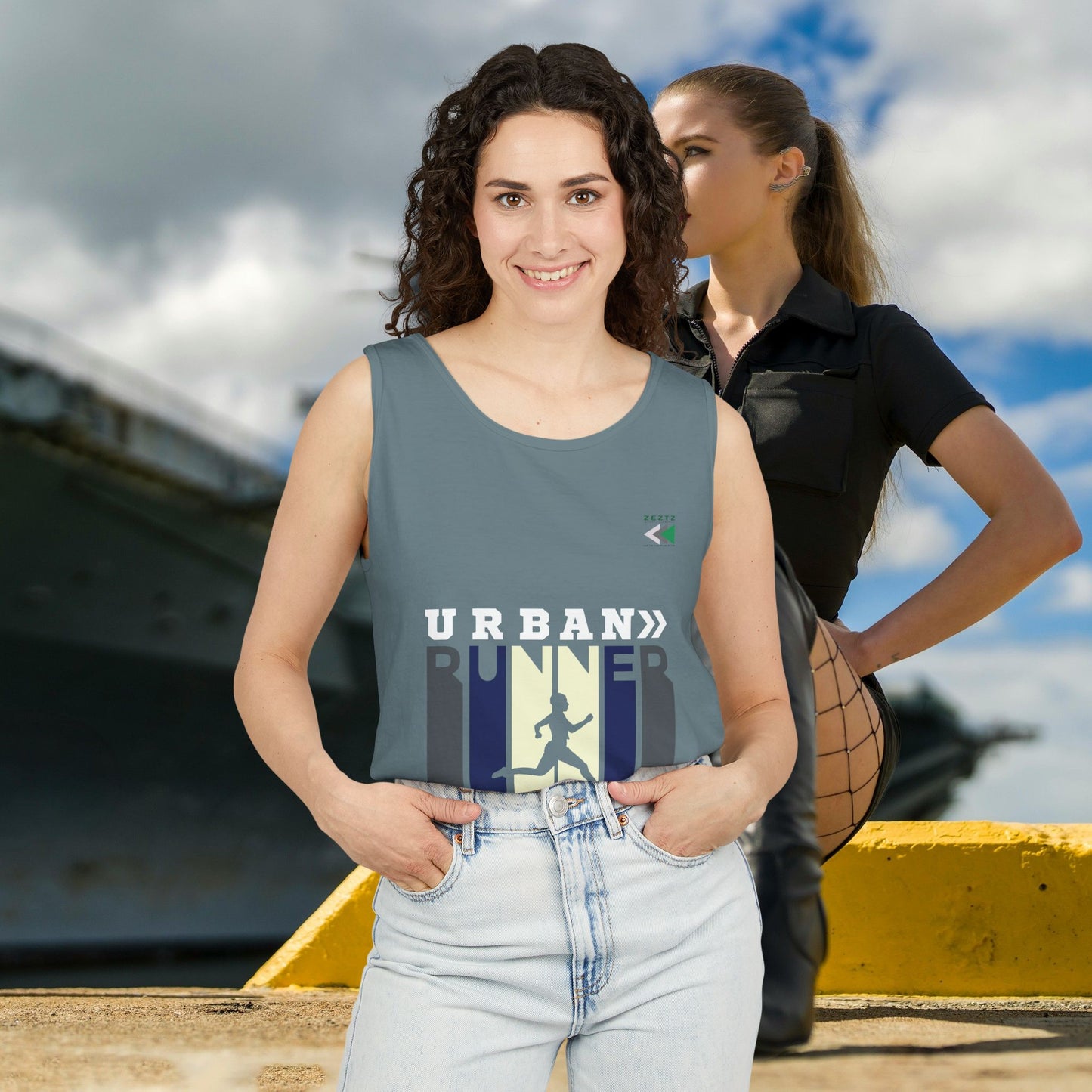 Unisex Garment-Dyed Tank Top_ 27 June 2025_ Limited Edition Summer Sports Apparel by WesternWaves: