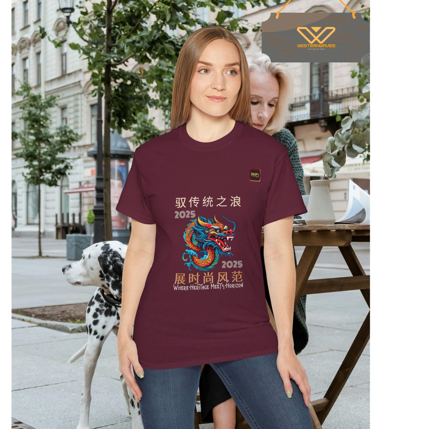 Unisex Ultra Cotton Tee_ Classic Comfort Unleashed_ N2+ Series USUCTEE PT2WW007_ Limited Edition Maximum Comfort & Style by WesternWaves: