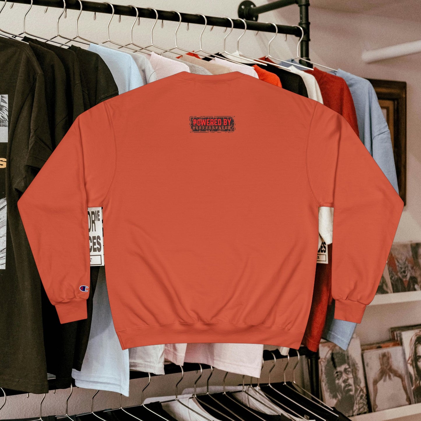 Champion Sweatshirt_ 28 June 2025_ Limited Edition Cozy Streetwear by WesternWaves: