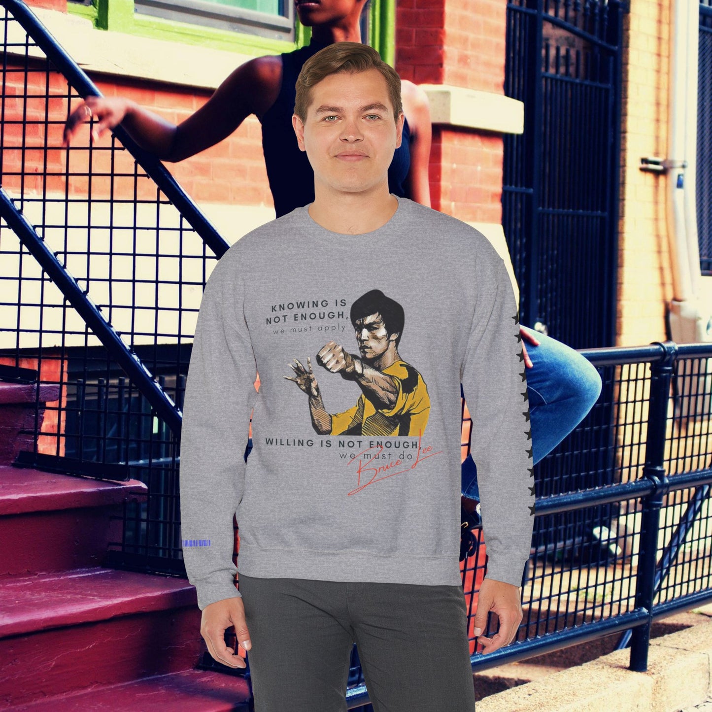 Unisex Heavy Blend™ Crewneck Sweatshirt_ N2+ Sports Series UHBCSS PT2WW008_ Limited Edition ‘Zeztz’ Brand Sports Elements by WesternWaves: