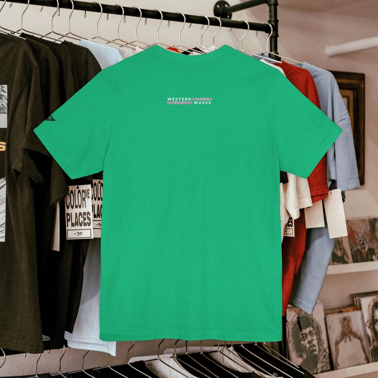 Unisex Jersey Short Sleeve Tee_ Signature Comfort Tee by SPW_ N2* Series PT2WW005_ Limited Edition Cherished Favorite by WesternWaves: