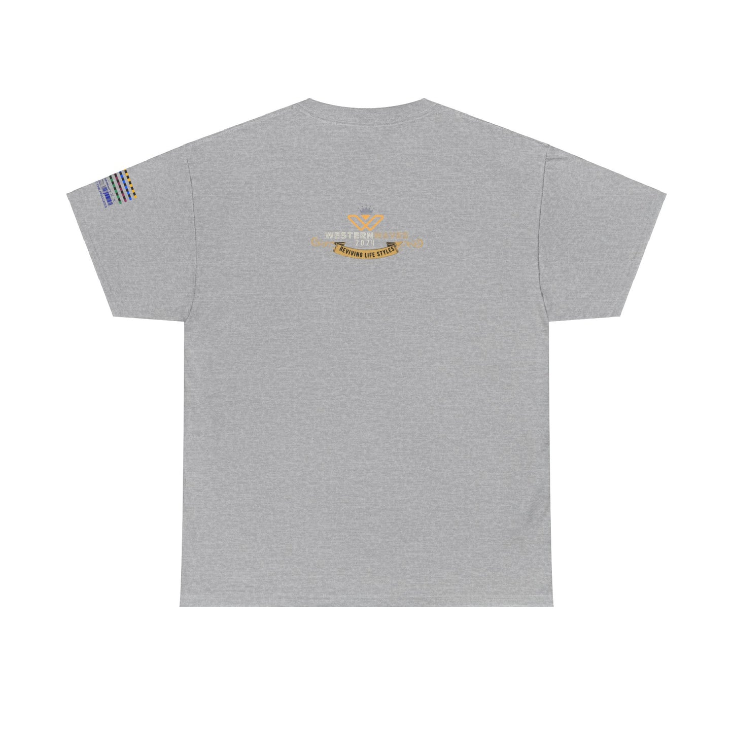 Unisex Heavy Cotton Tee_ Crafted from premium 100% cotton_ N+ Series UHCT PT2WV003_ Limited Edition by WesternWaves: