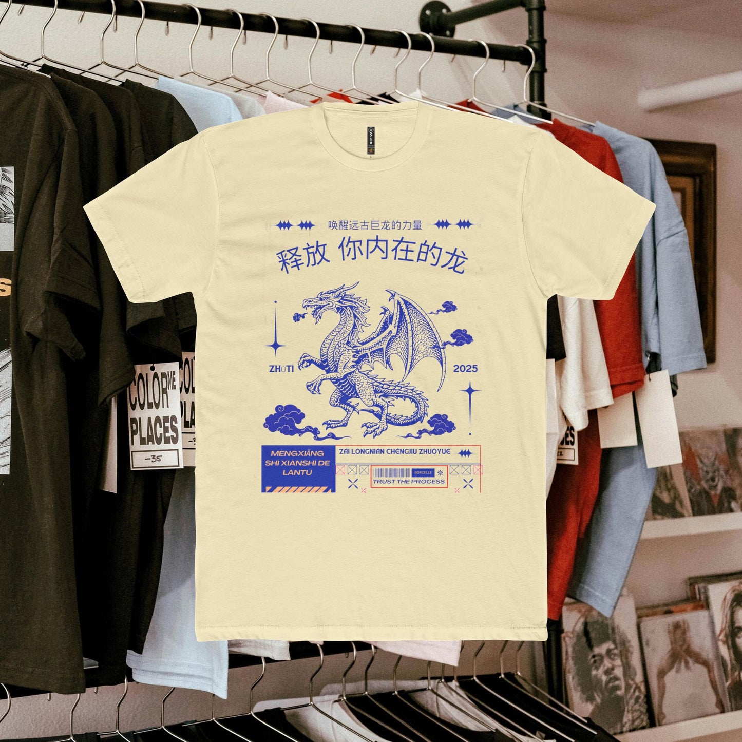 Unisex Cotton Crew Tee_ N3+ Series USCCTEE PT2WW003_ Limited Edition Workout & Everyday Routine Pleasure by WestenWaves: